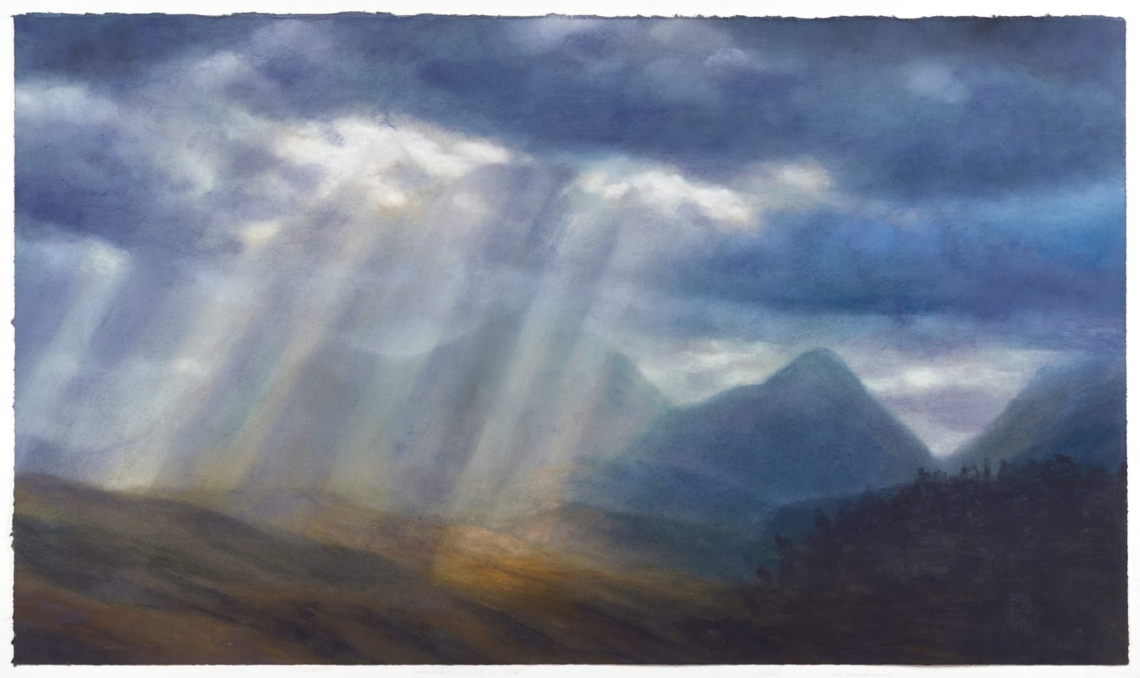 Matthew Draper PS, Just a Glimpse, From Rasaay to the Cuillin Hills