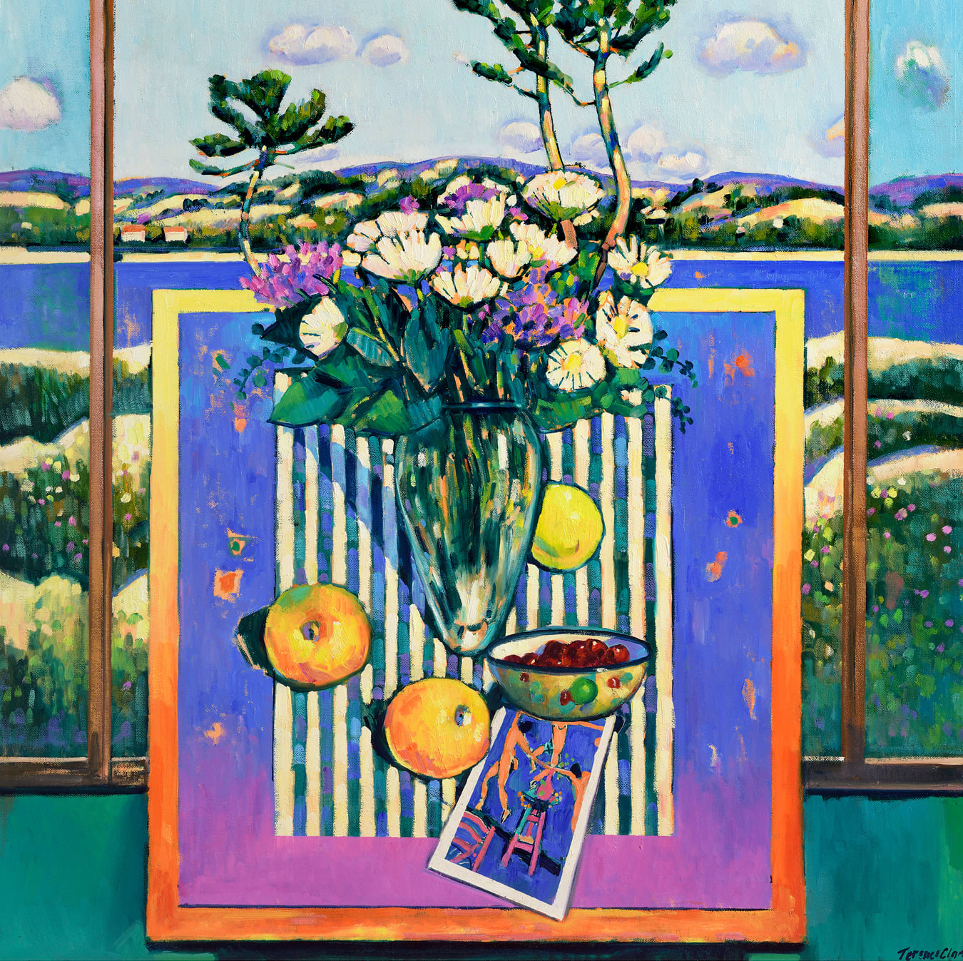 Terence Clarke, View through a Window, The Dance