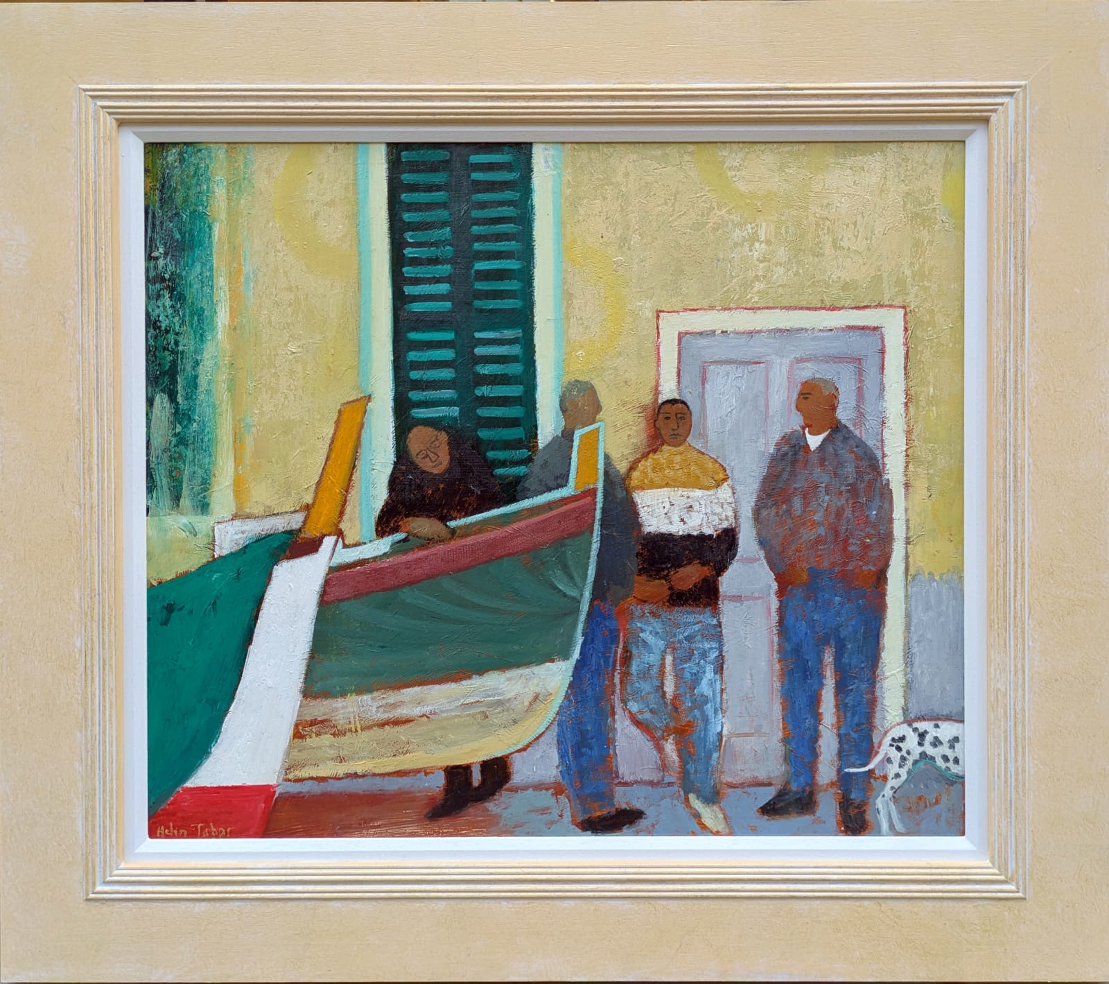 Helen Tabor, Boatmen on The Cinque Terre