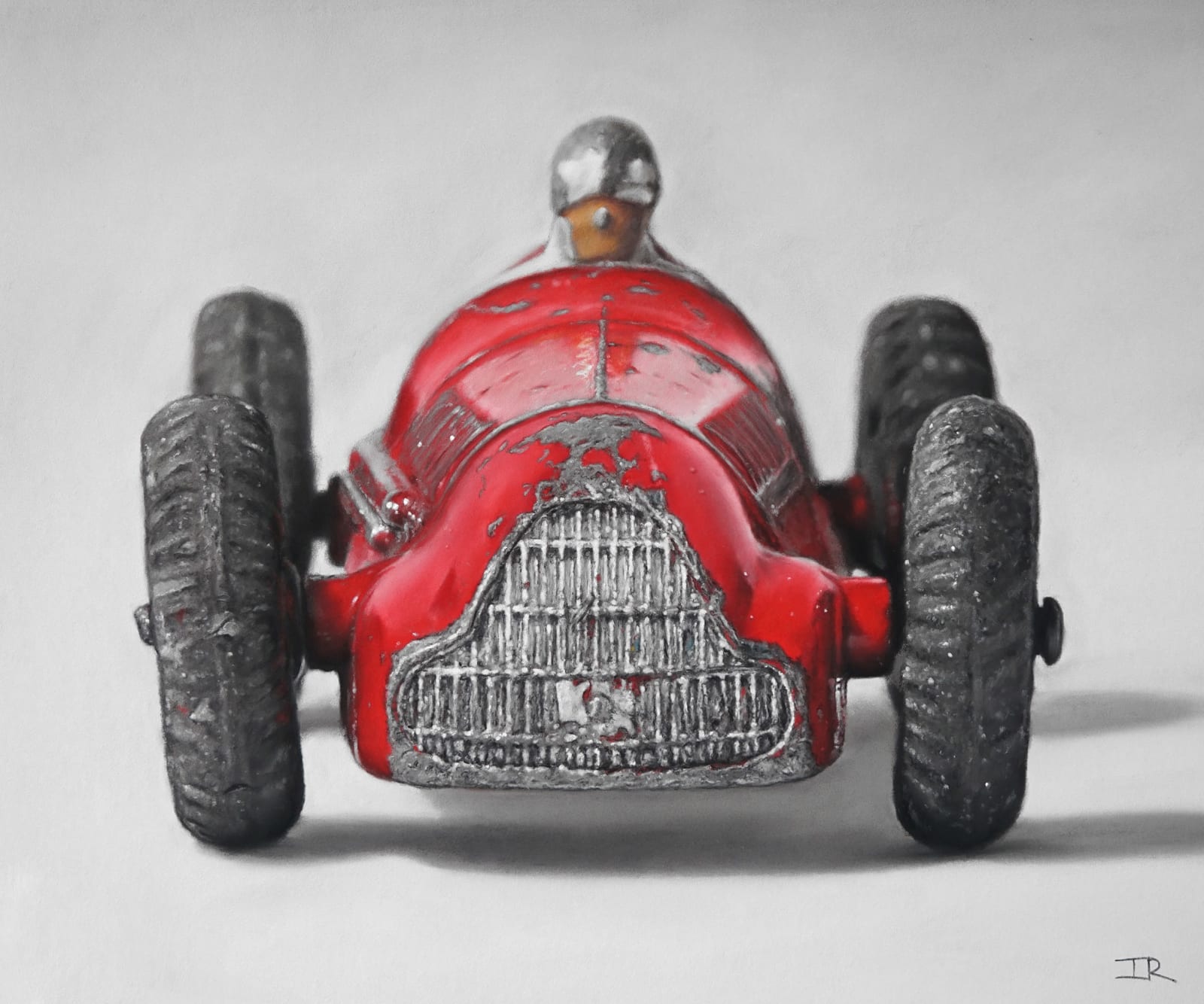 Ian Rawling PS Alfa Sports Car Alfetta 159 circa 1951