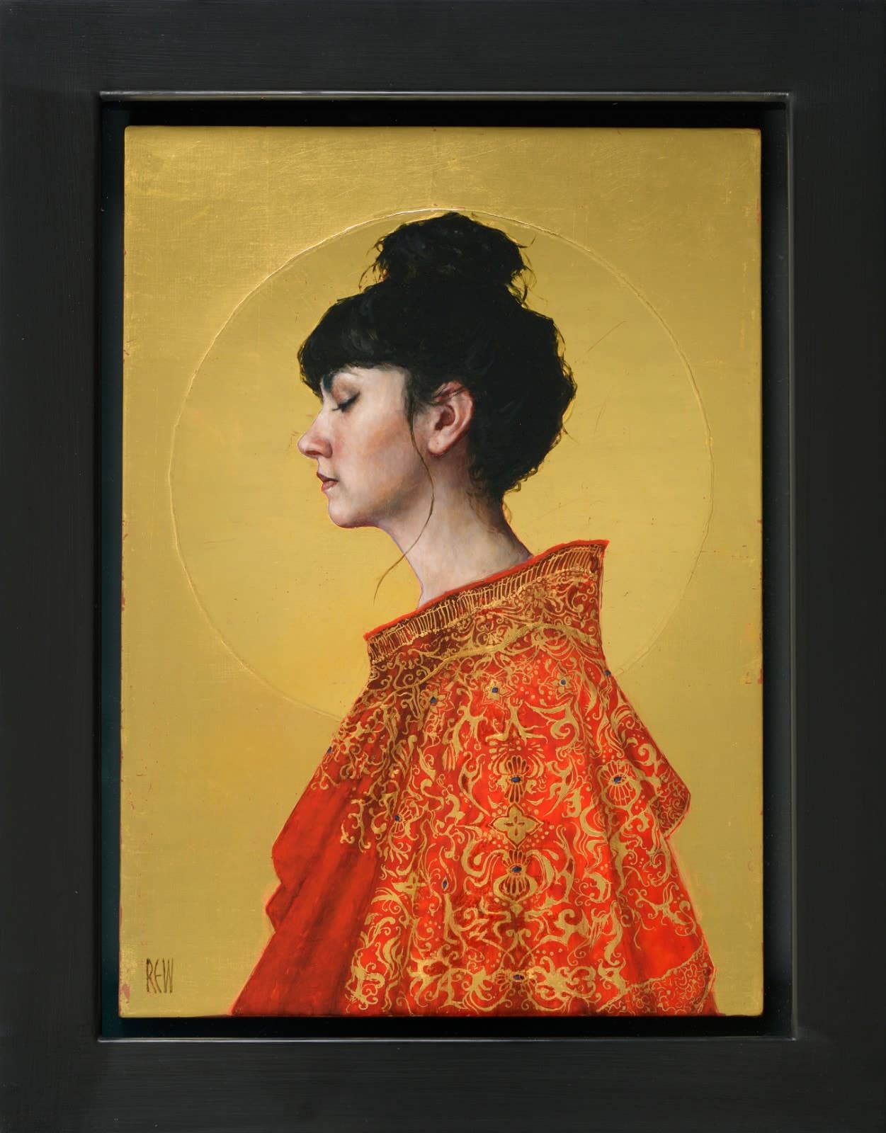 Stephanie Rew, Red Brocade