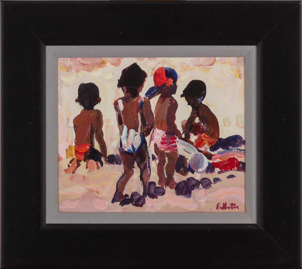 James Fullarton, Playing on a Brittany Beach