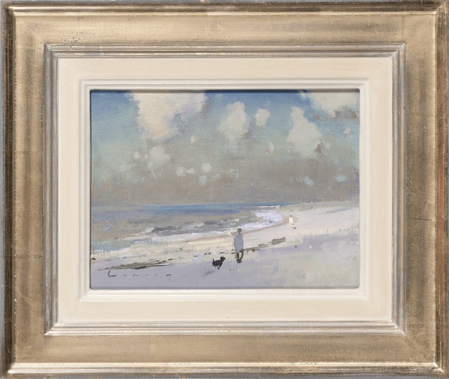 Fred Cuming RA, Walking the Dog, Camber, 2005