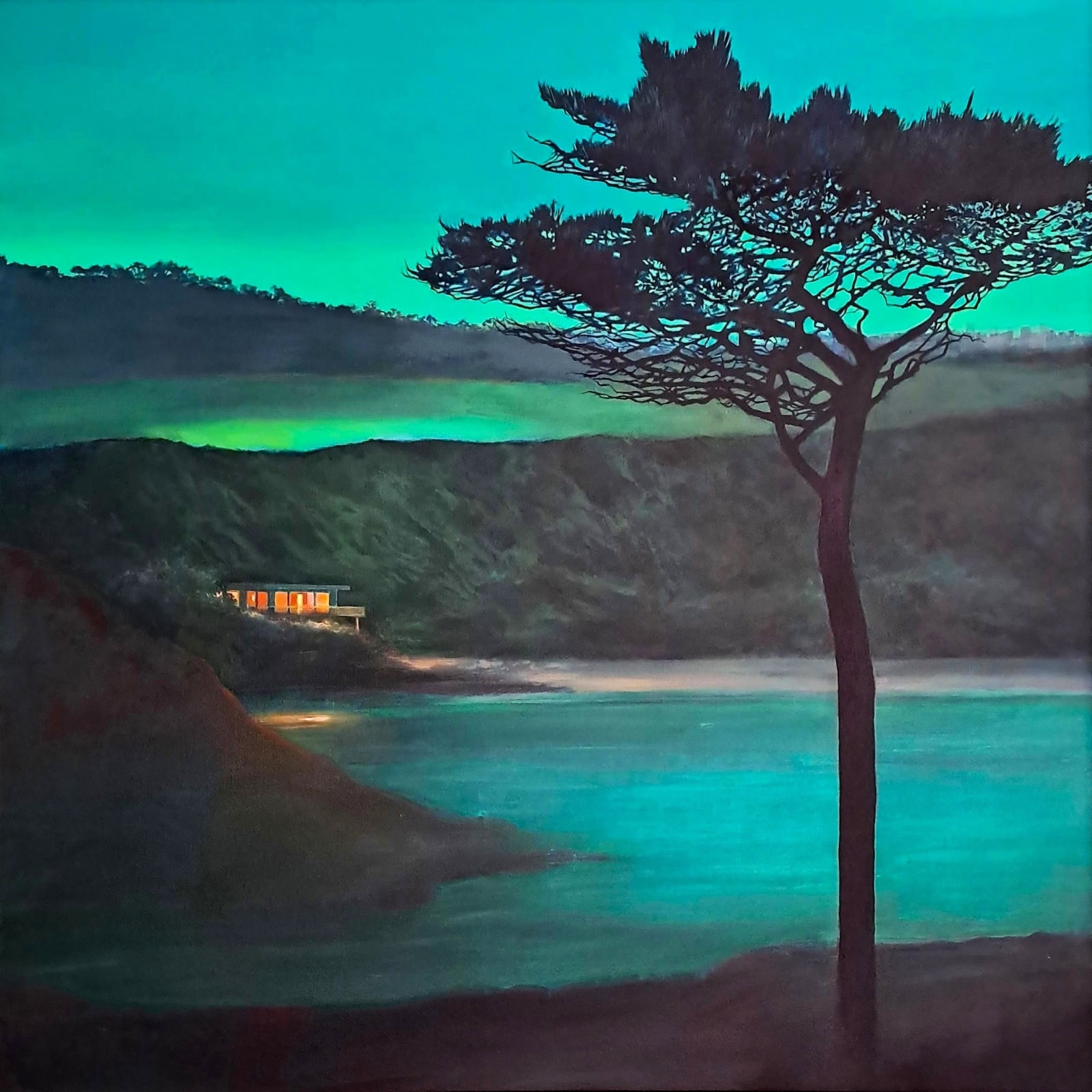 Teresa Lawler RI, Distant City - The House on the Shore