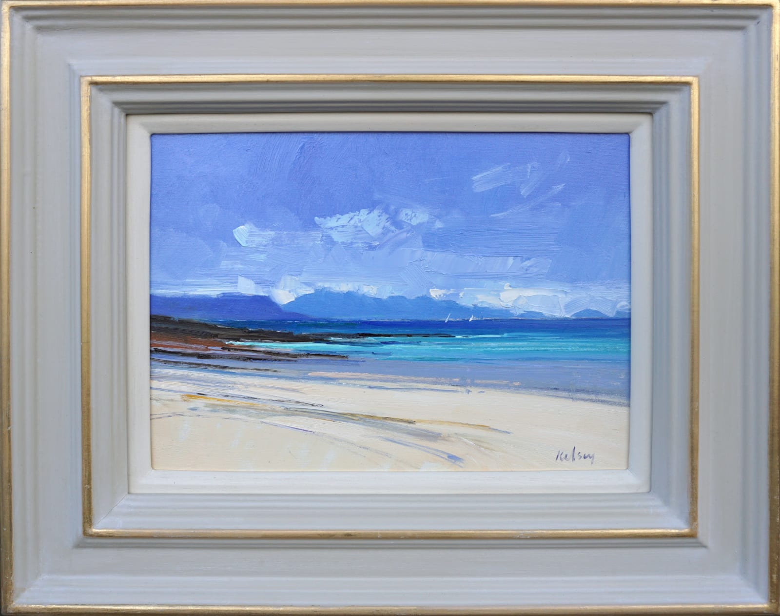 Robert Kelsey DA MUniv PAI FRSA, Eigg and Rum