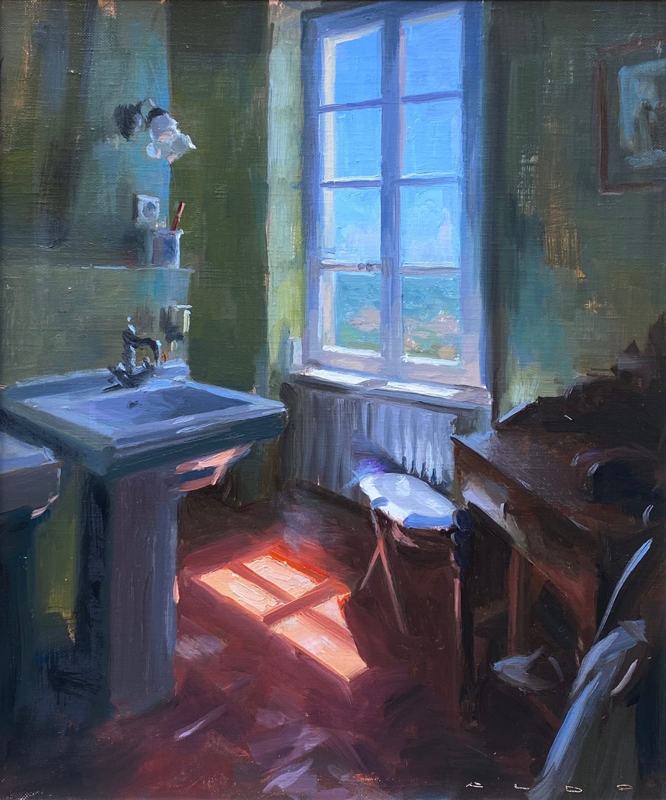 Aldo Balding, Salle de Bain á Domaine d'Audabiac