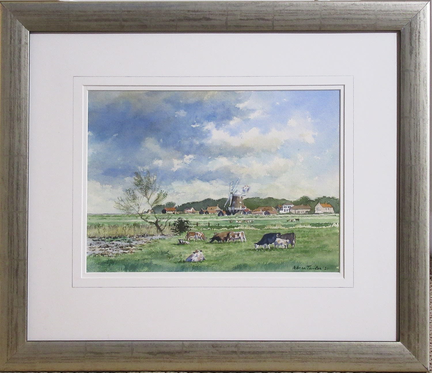 Adrian Taunton EAGMA, Cley Across the Marsh