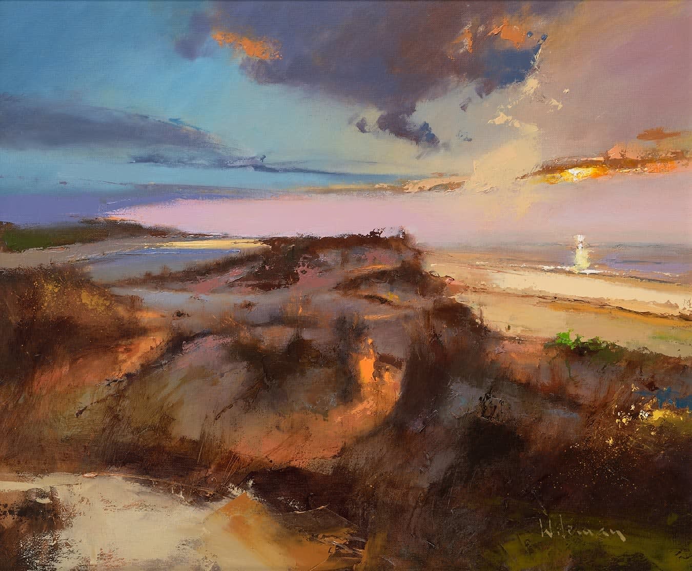 Peter Wileman FROI RSMA FRSA, Dunes at Walberswick