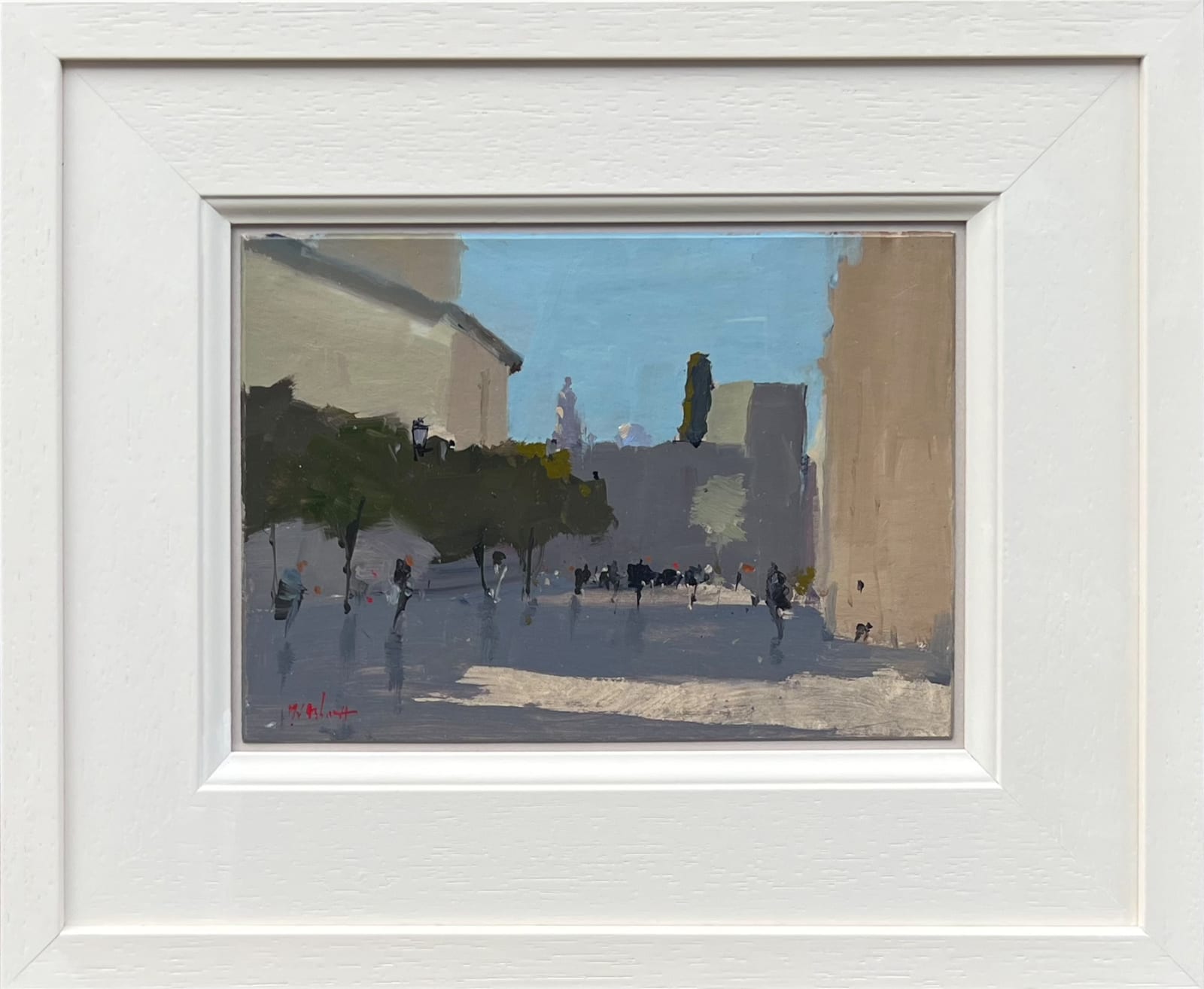 Michael Ashcroft ROI, Warm Evenings, Cathedral Square, Seville