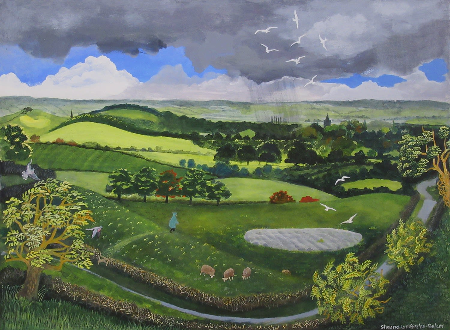 Sheena Griffiths-Baker, On the Road From Brisbrooke