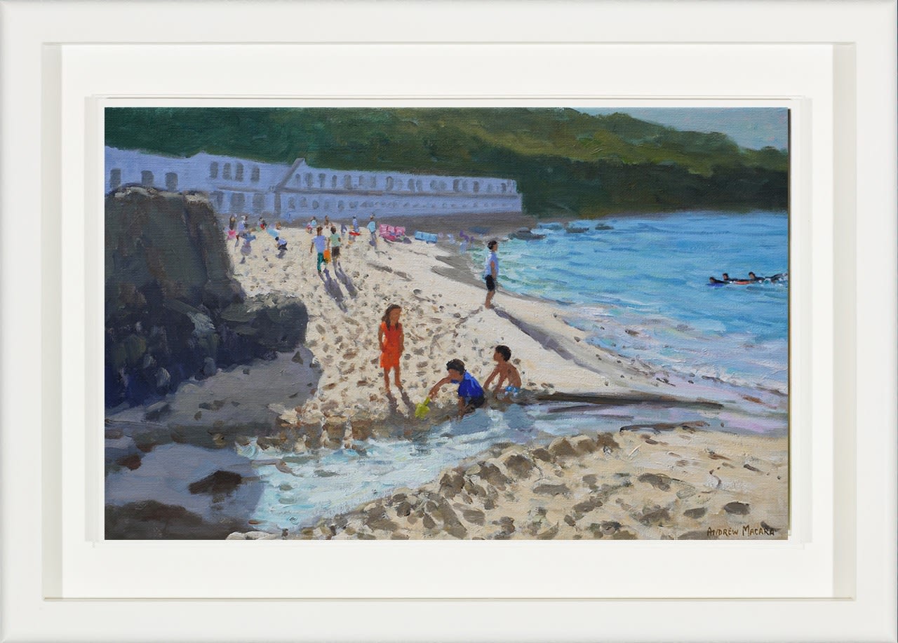 Andrew Macara RBA NEAC, The Red Dress, St Ives