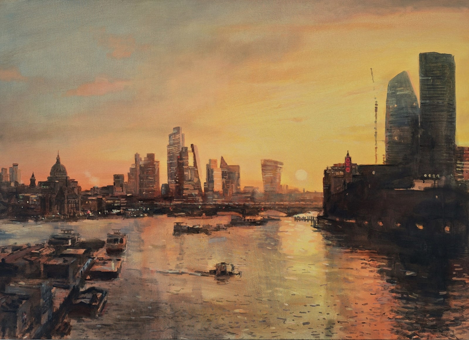 Alex Rennie, Sunrise over Waterloo