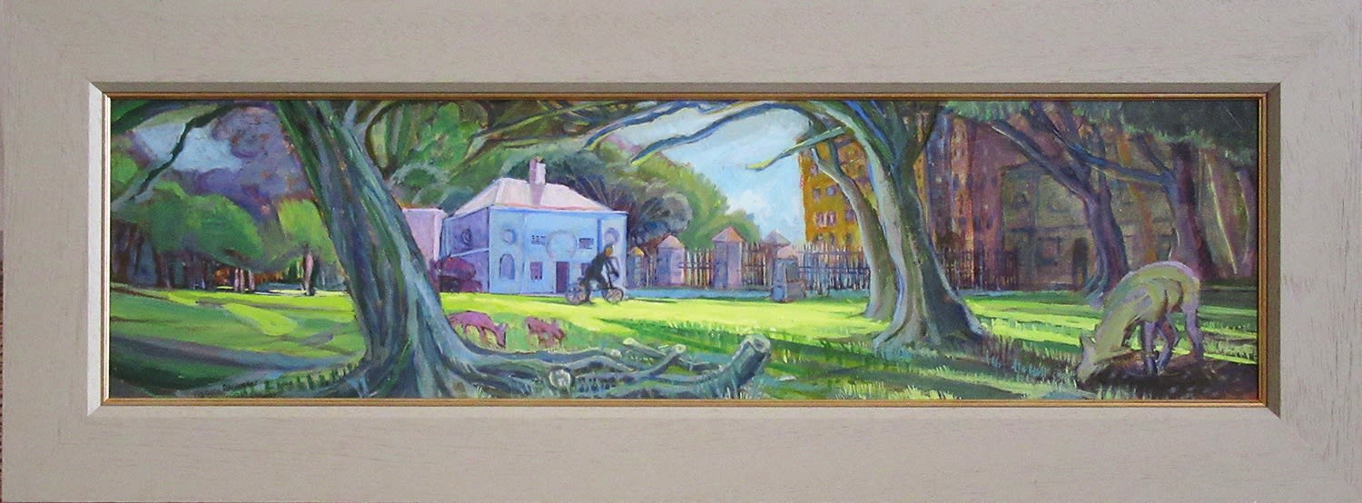 Naomi Alexander ROI, Cycling In Richmond Park