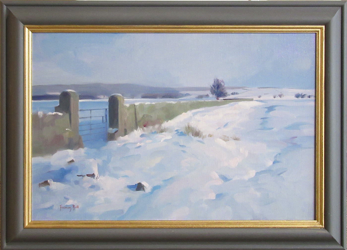 Frances Bell ROI, Snow Towards Doddington