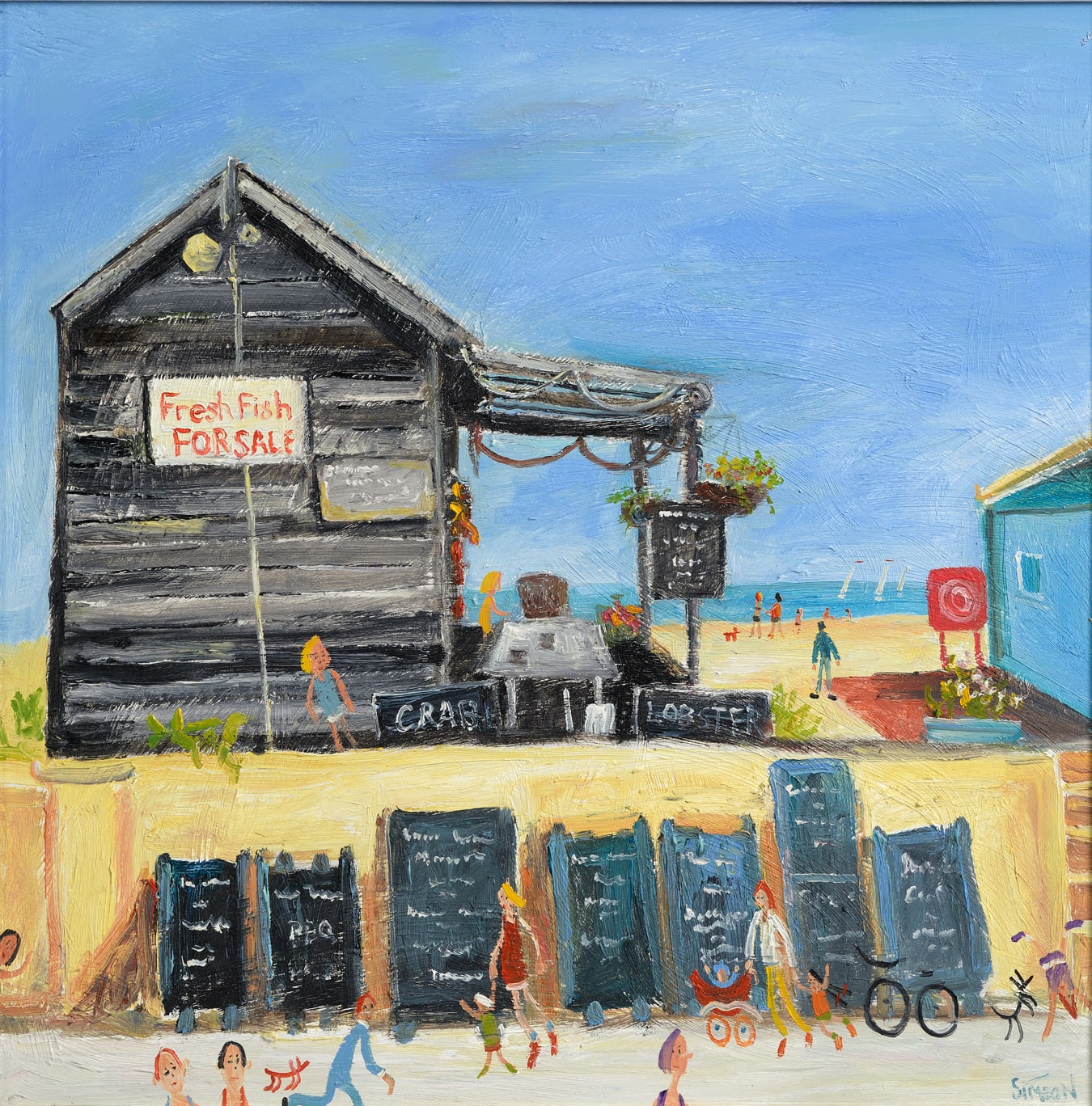 Simeon Stafford, Fish for Sale