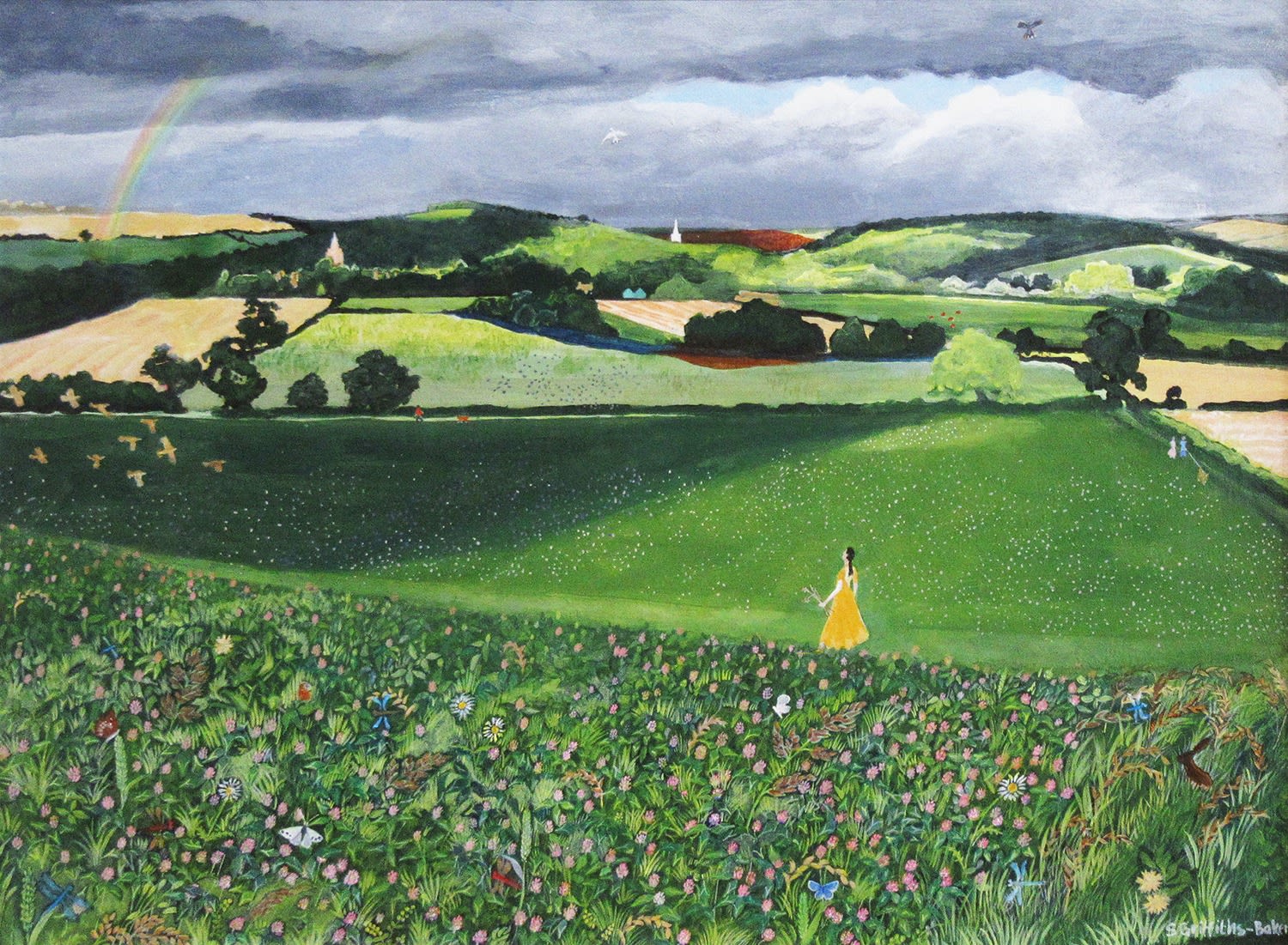 Sheena Griffiths-Baker, When Brown’s Fields were full of Clover