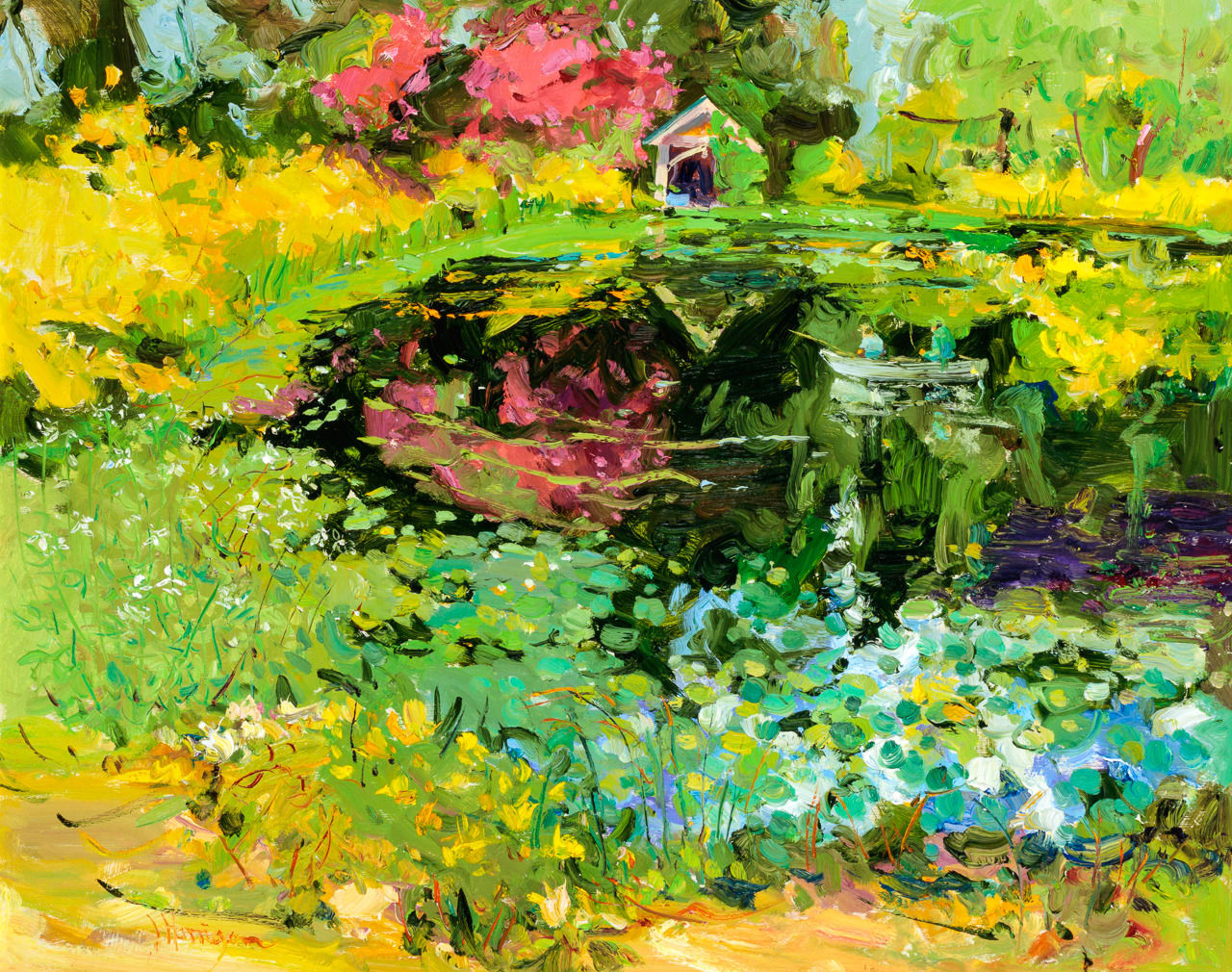 James Harrigan, Fishing the Loch