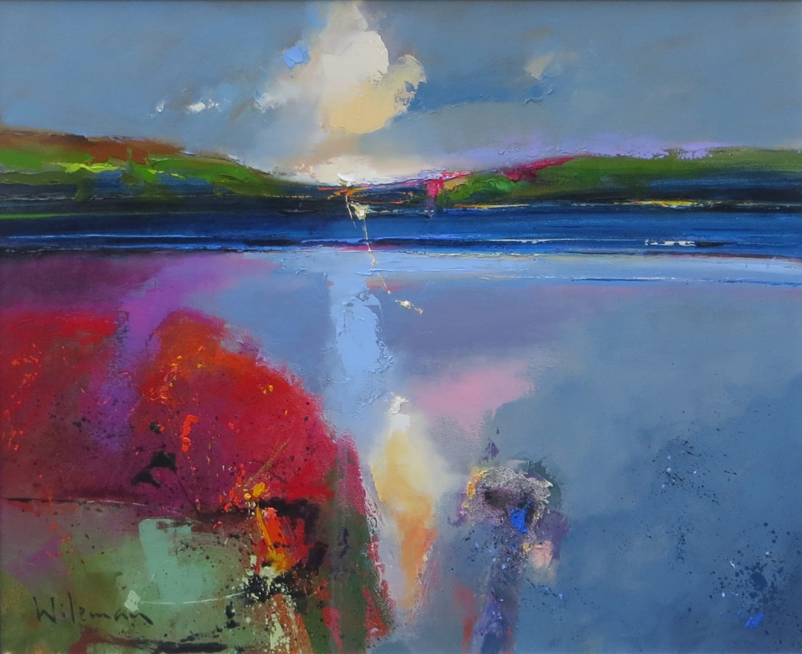 Peter Wileman FROI RSMA FRSA, Towards The Loch