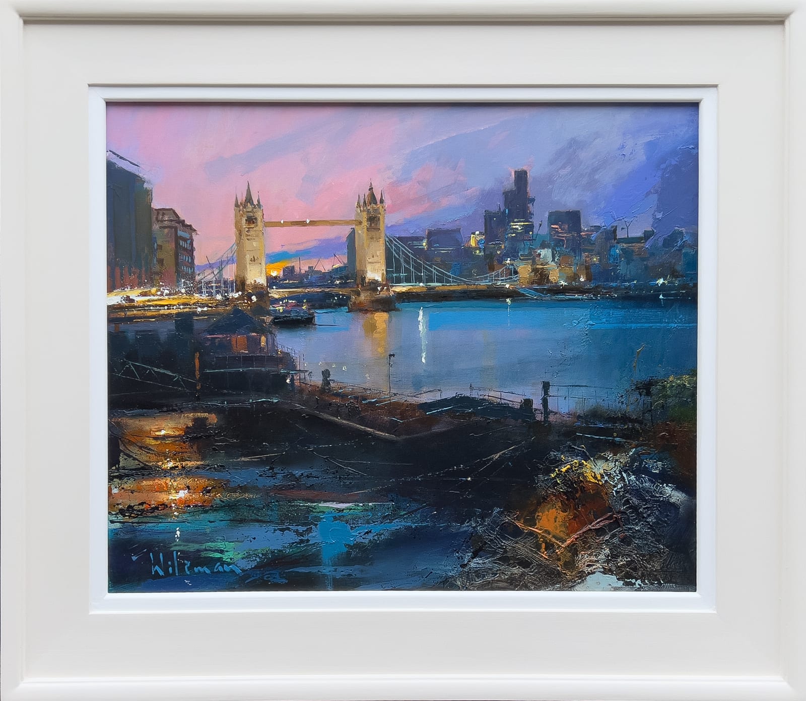Peter Wileman FROI RSMA FRSA, From the South Bank