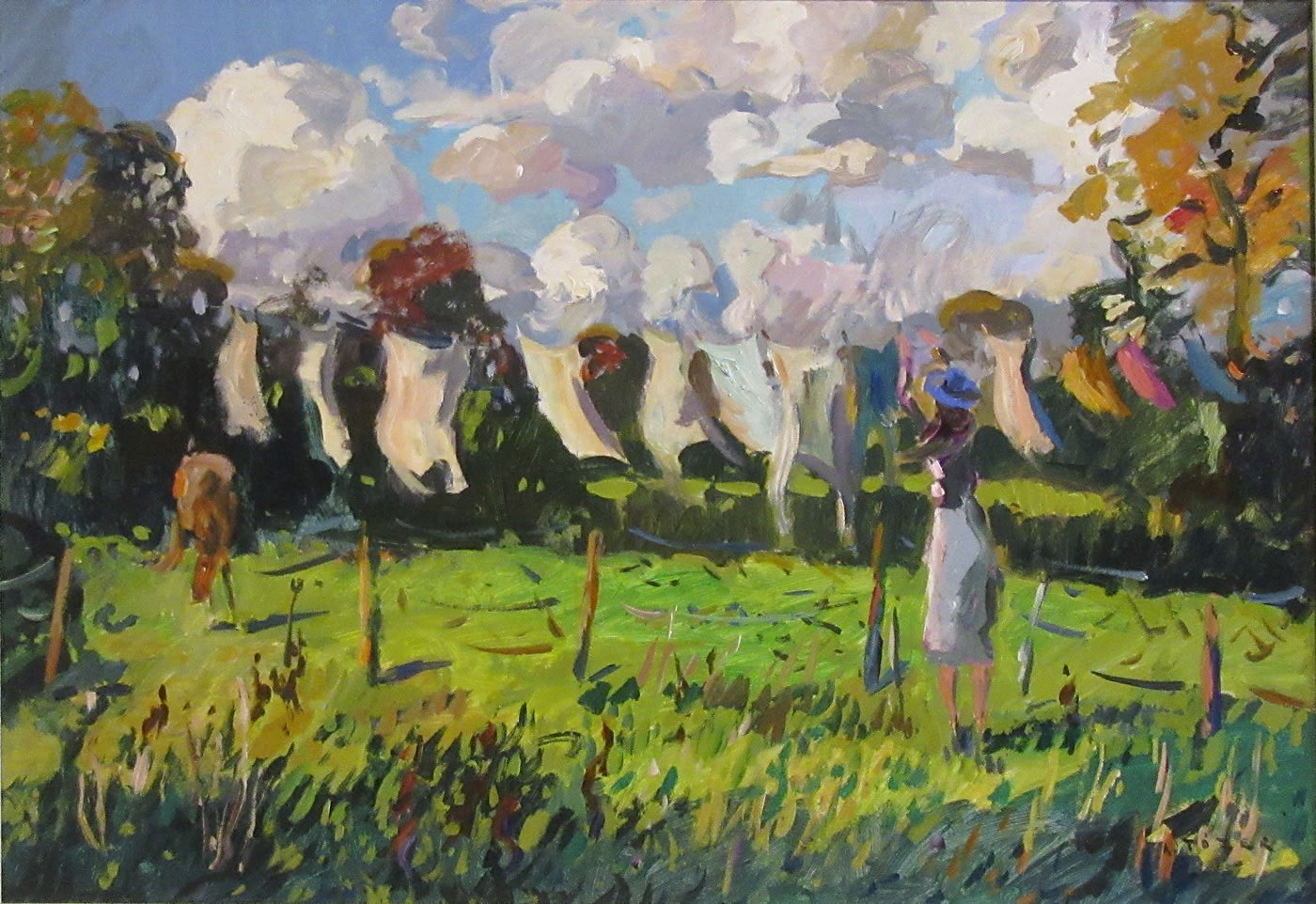 Andrew Tozer, A Blustery Day in the Country, 2021
