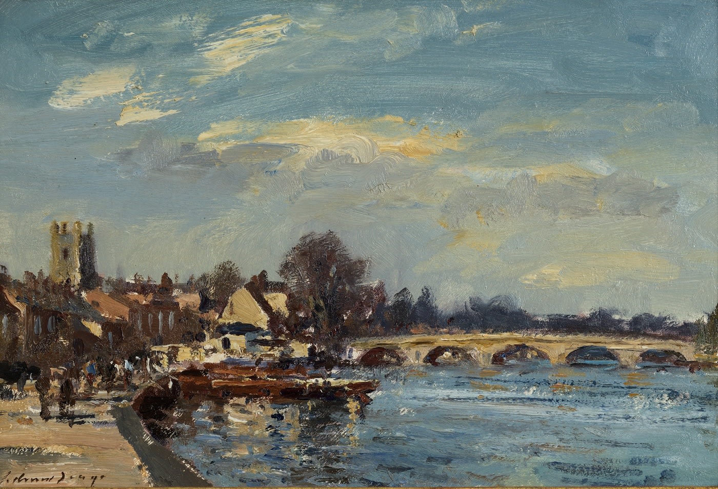 Edward Seago RWS RBA, The Thames at Henley