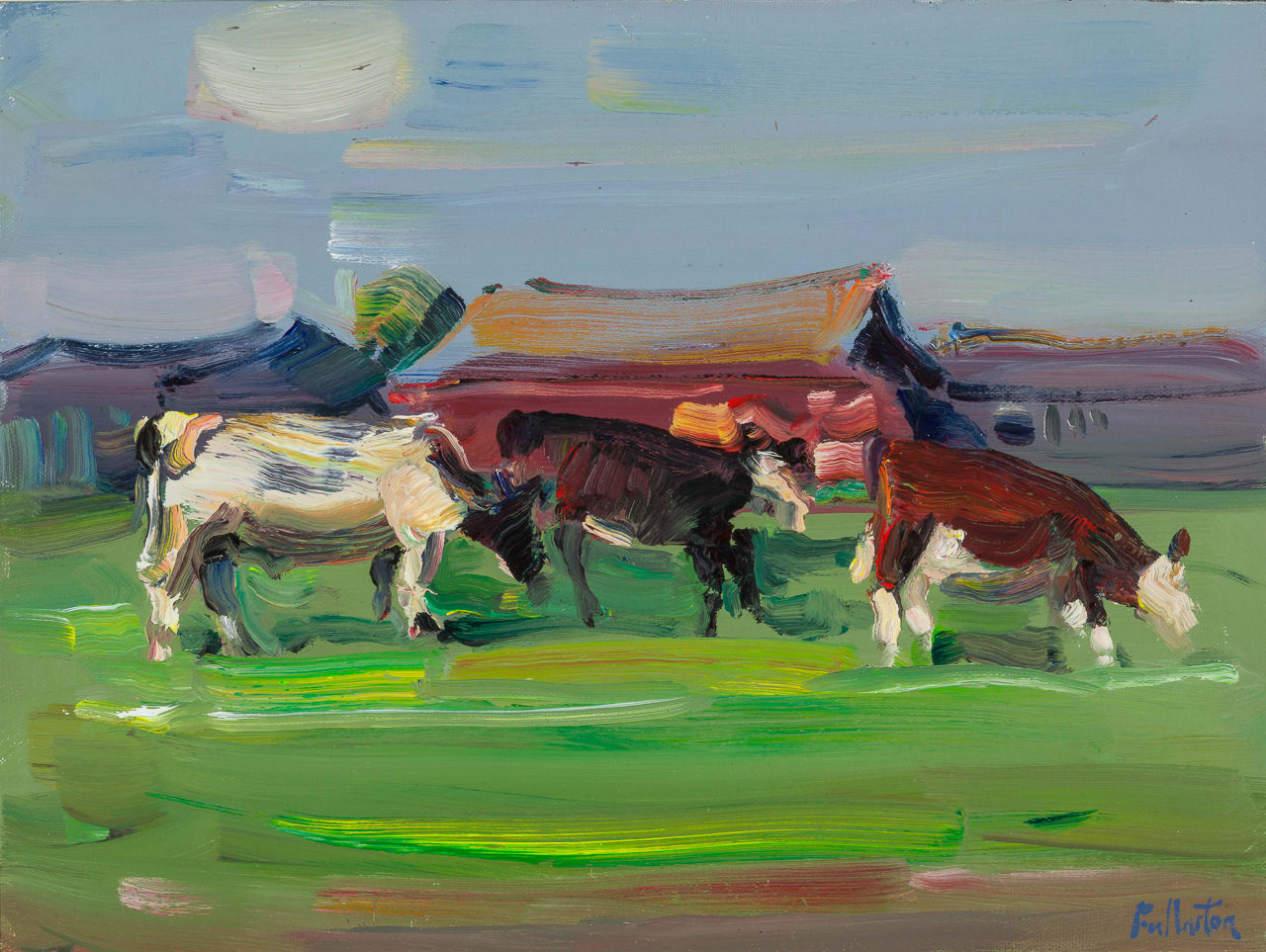 James Fullarton, Cattle at Garphar Farm