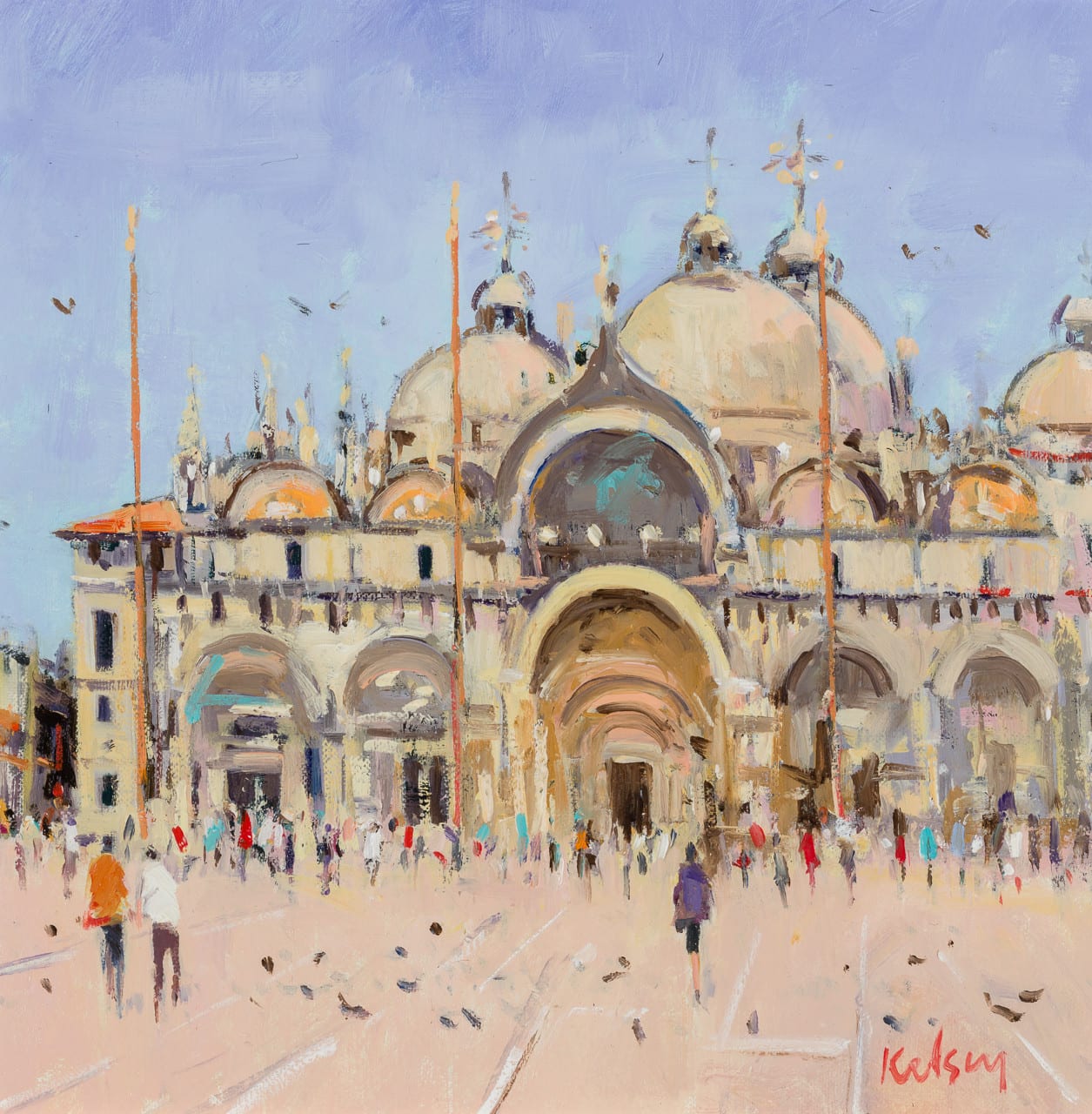 Robert Kelsey DA MUniv PAI FRSA, San Marco, Summer Light