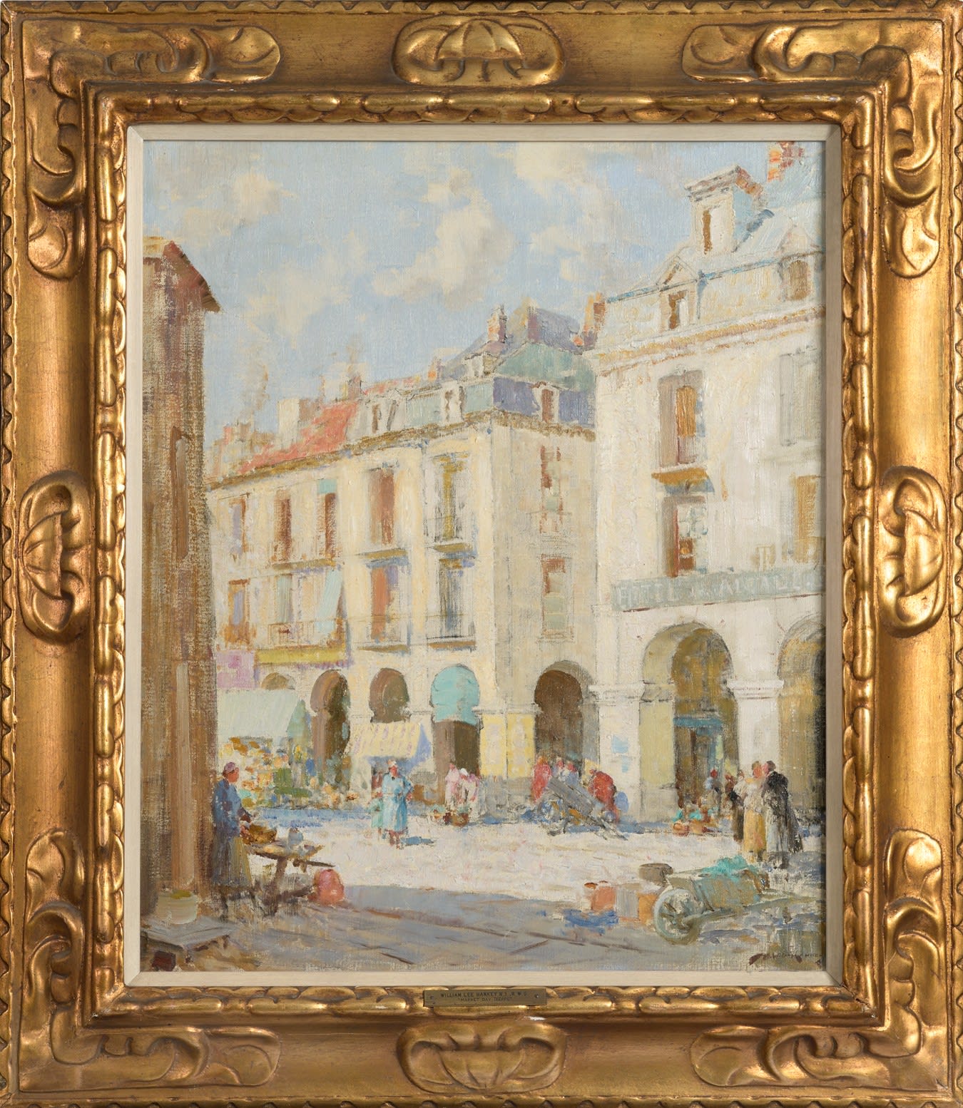 William Lee Hankey RI RWS, Market Day, Dieppe