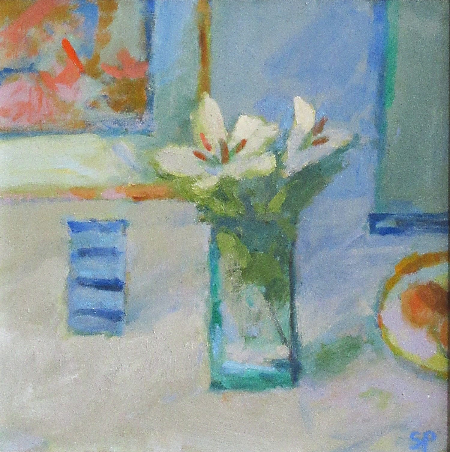 Salliann Putman RWS NEAC, In the Blue Room