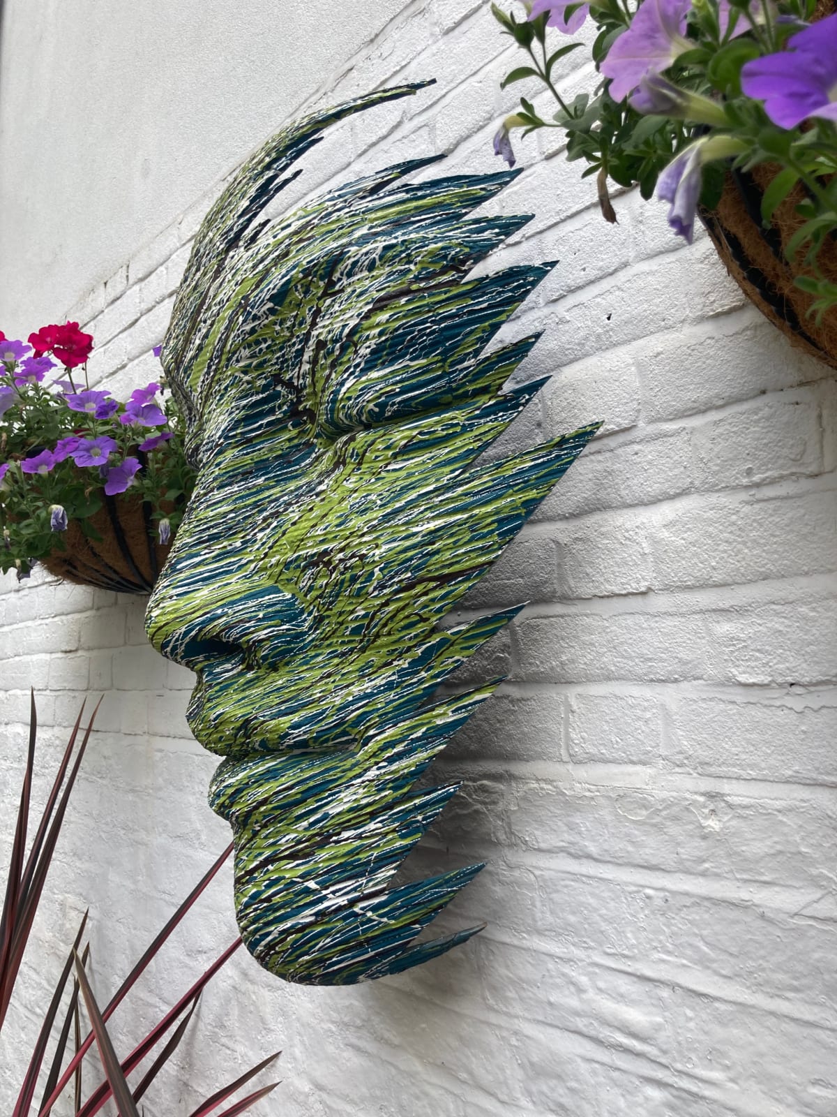Anton Smit, Faith Mask (Wall Mounted, Medium)