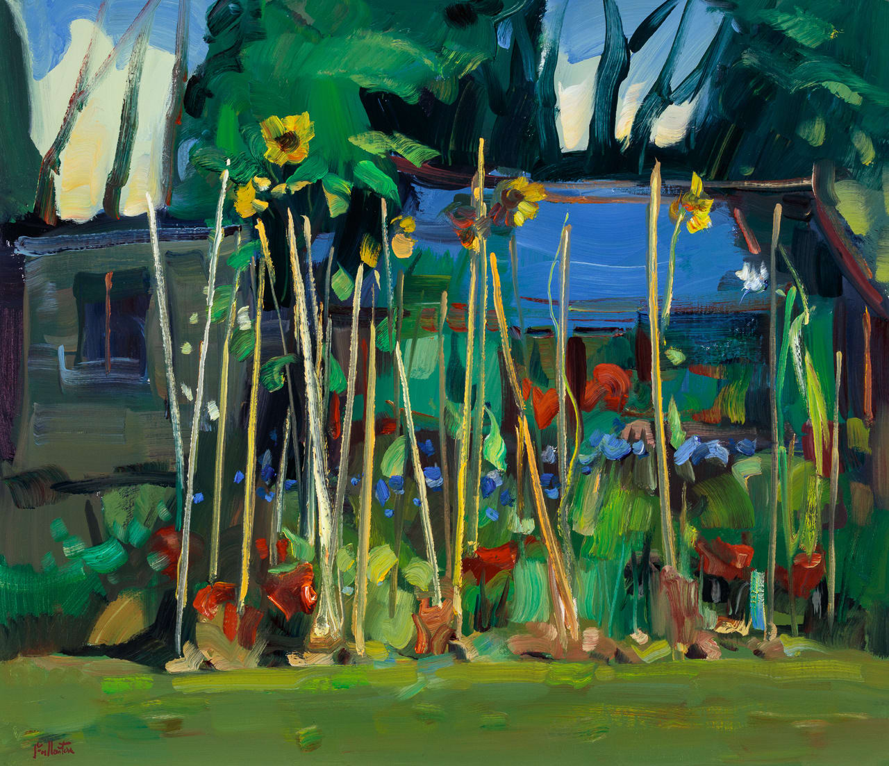 James Fullarton, Garden - Evening