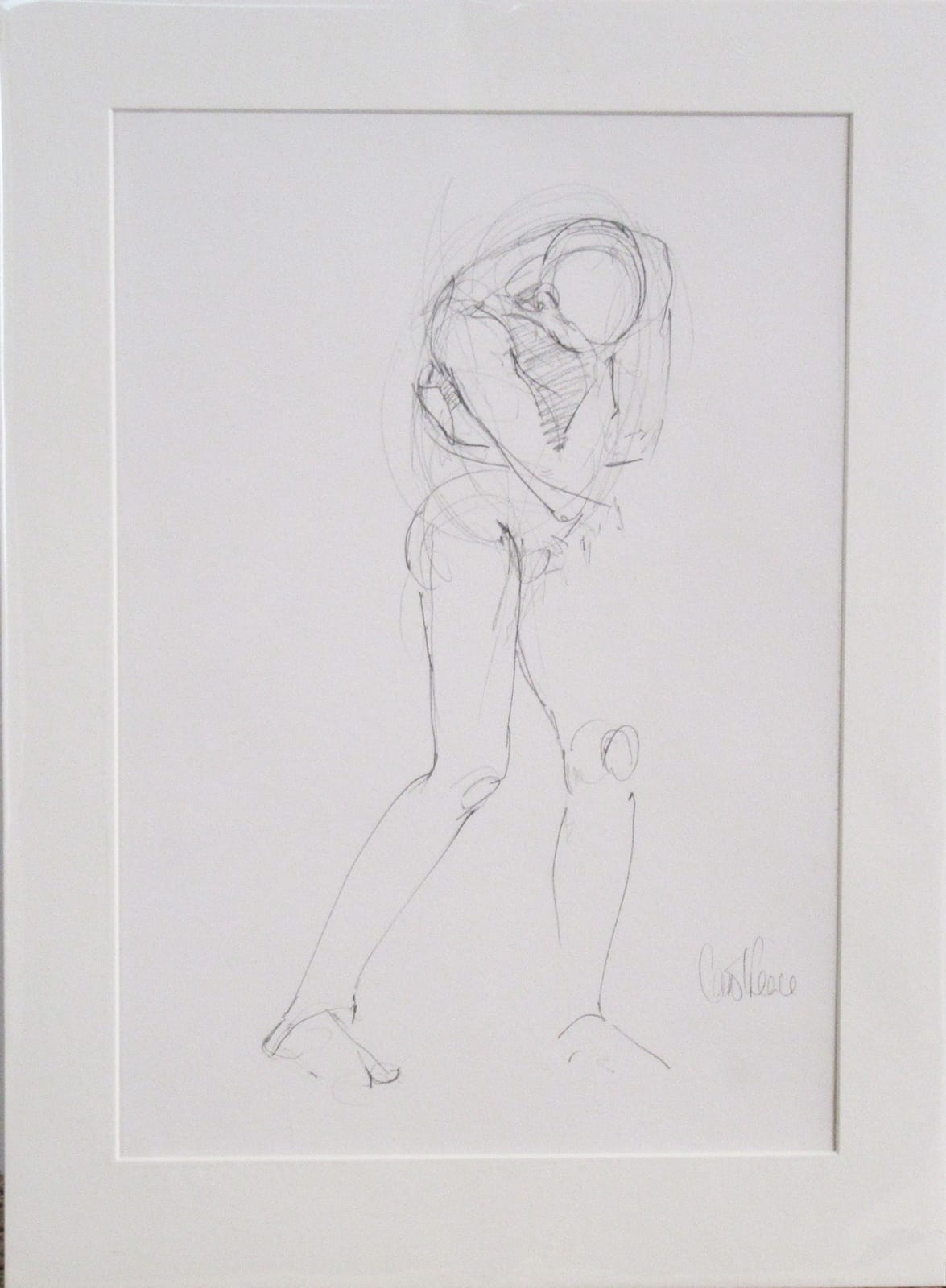 Carol Peace, Standing Male Figure, u/f