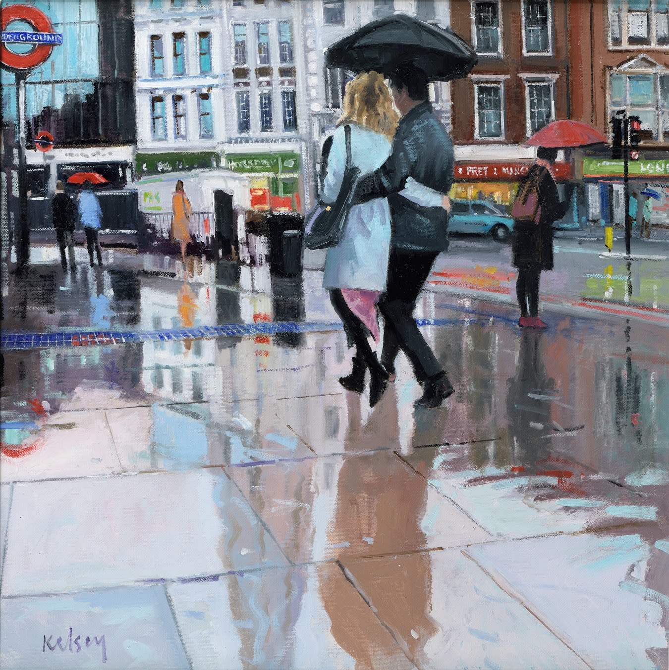 Robert Kelsey DA MUniv PAI FRSA, Shard Reflections