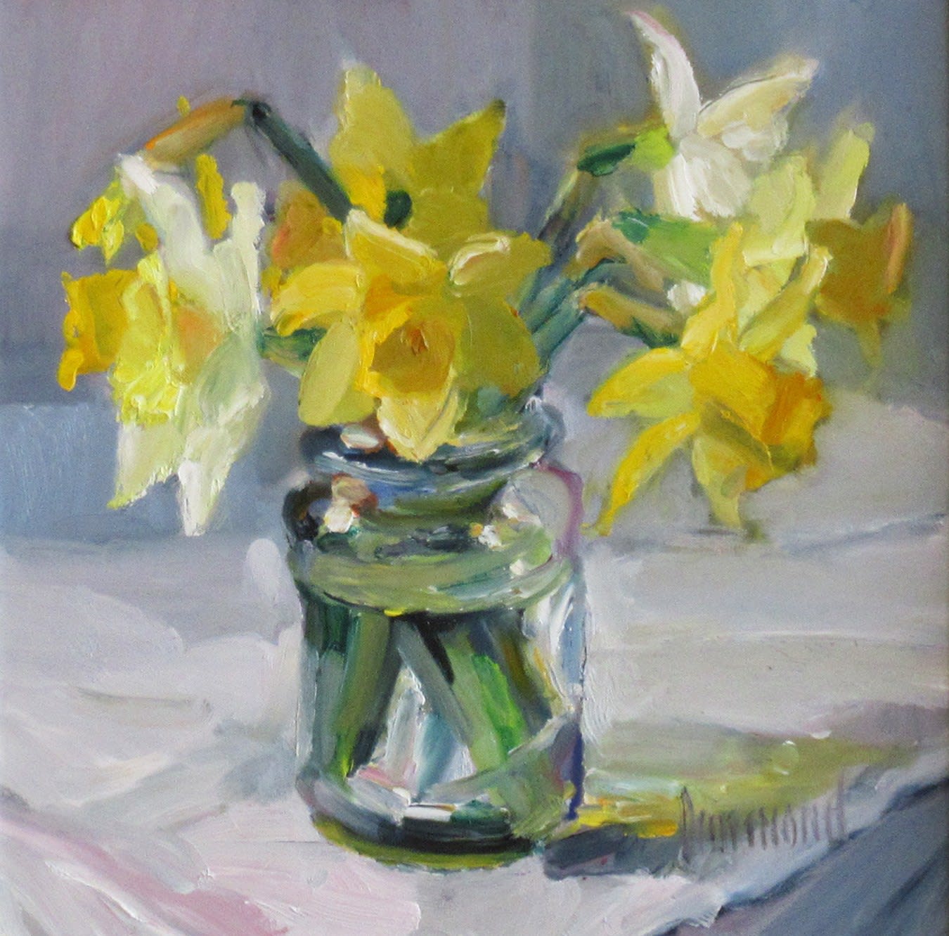 Marion Drummond PAI, Spring Daffodils