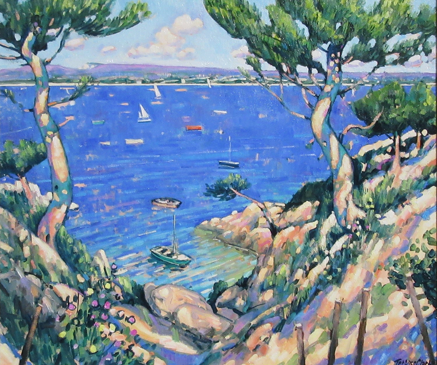 Terence Clarke, Twisted Pines near La Ciotat