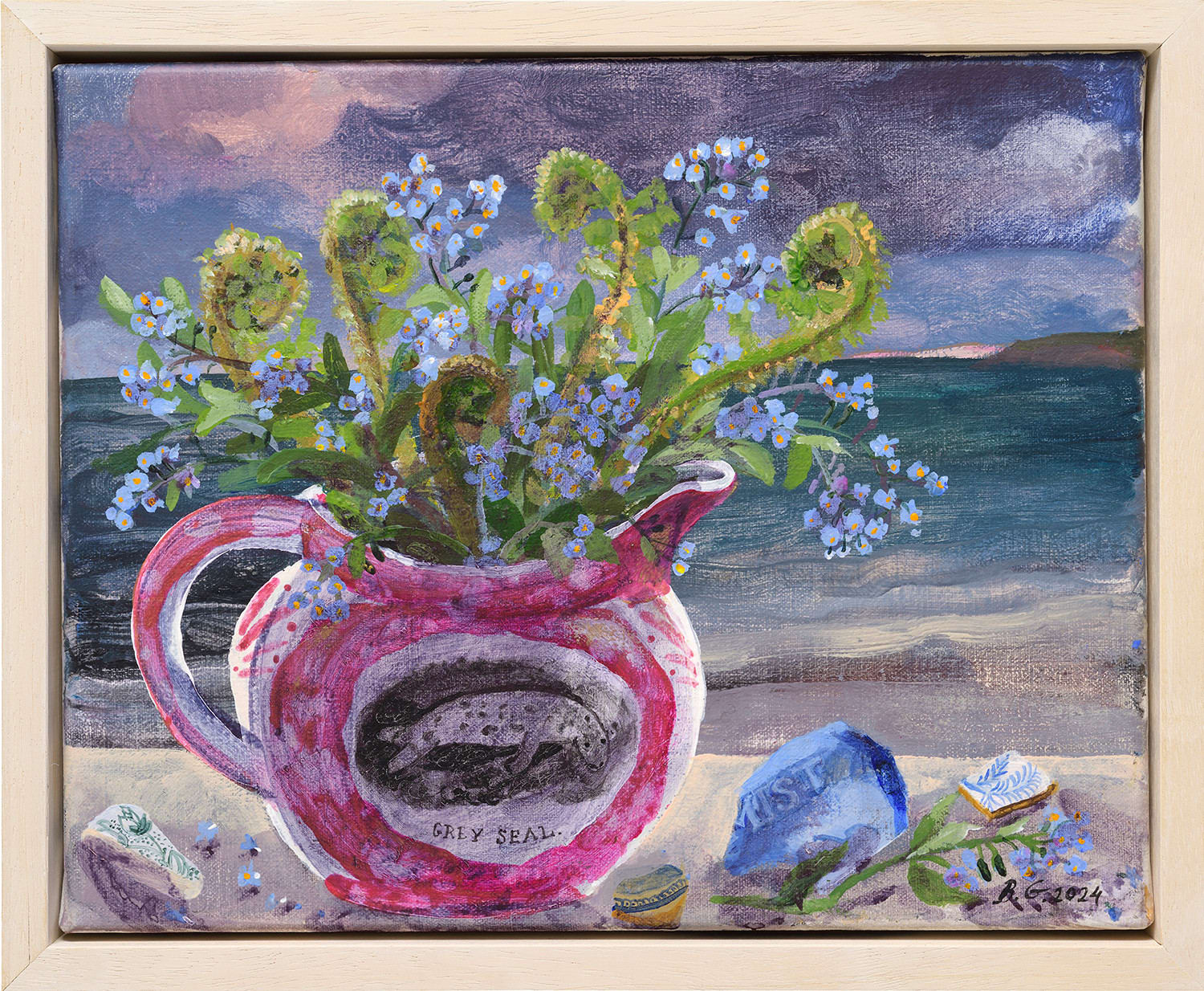 Brita Granström, Fiddle Heads and Forget-me-nots