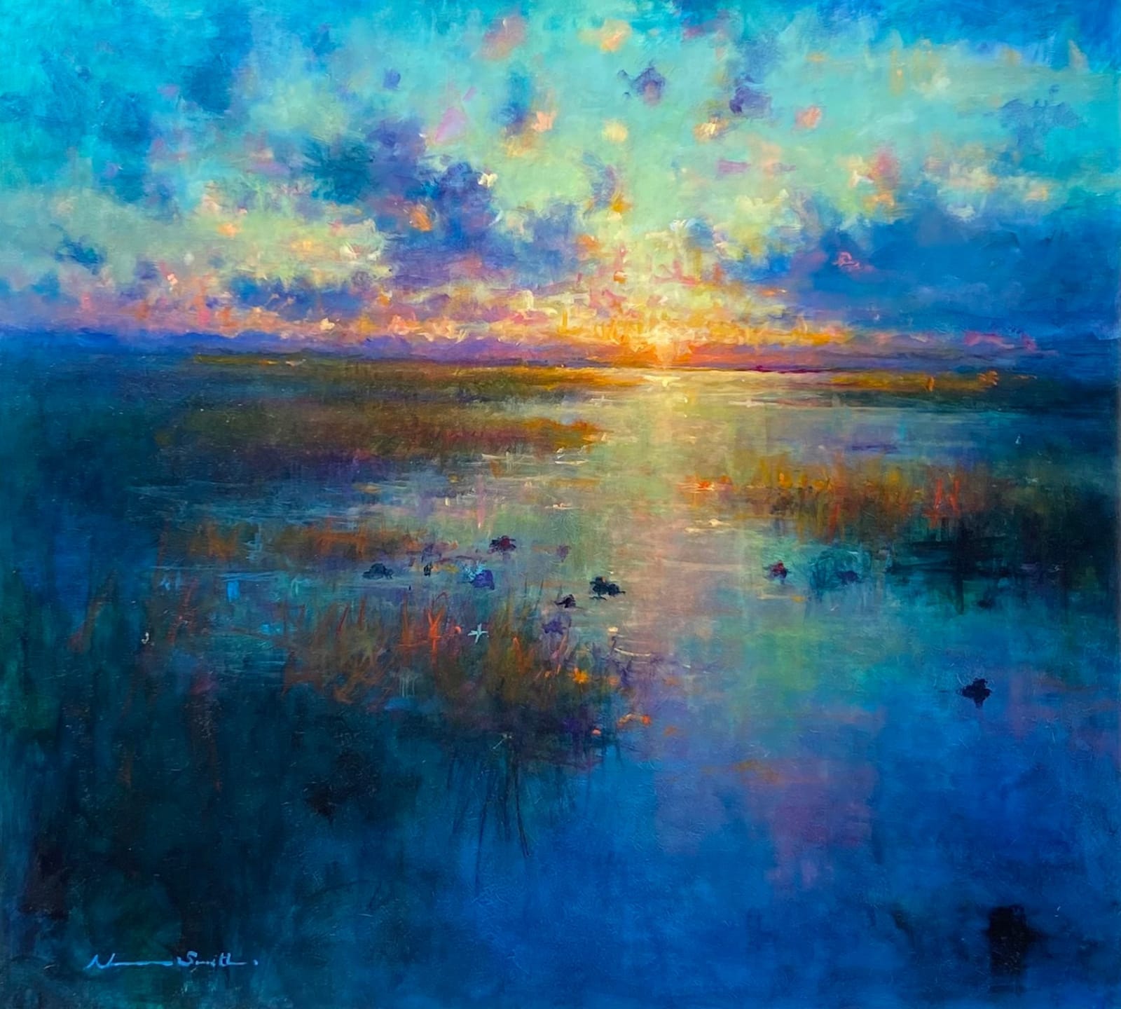 Norman Smith PS, Estuary Evening