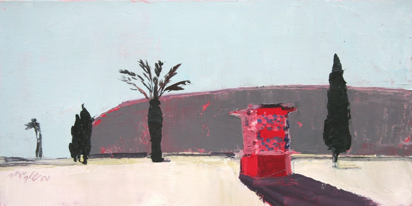 Mhairi McGregor RSW, Beach Kiosk, Lagos