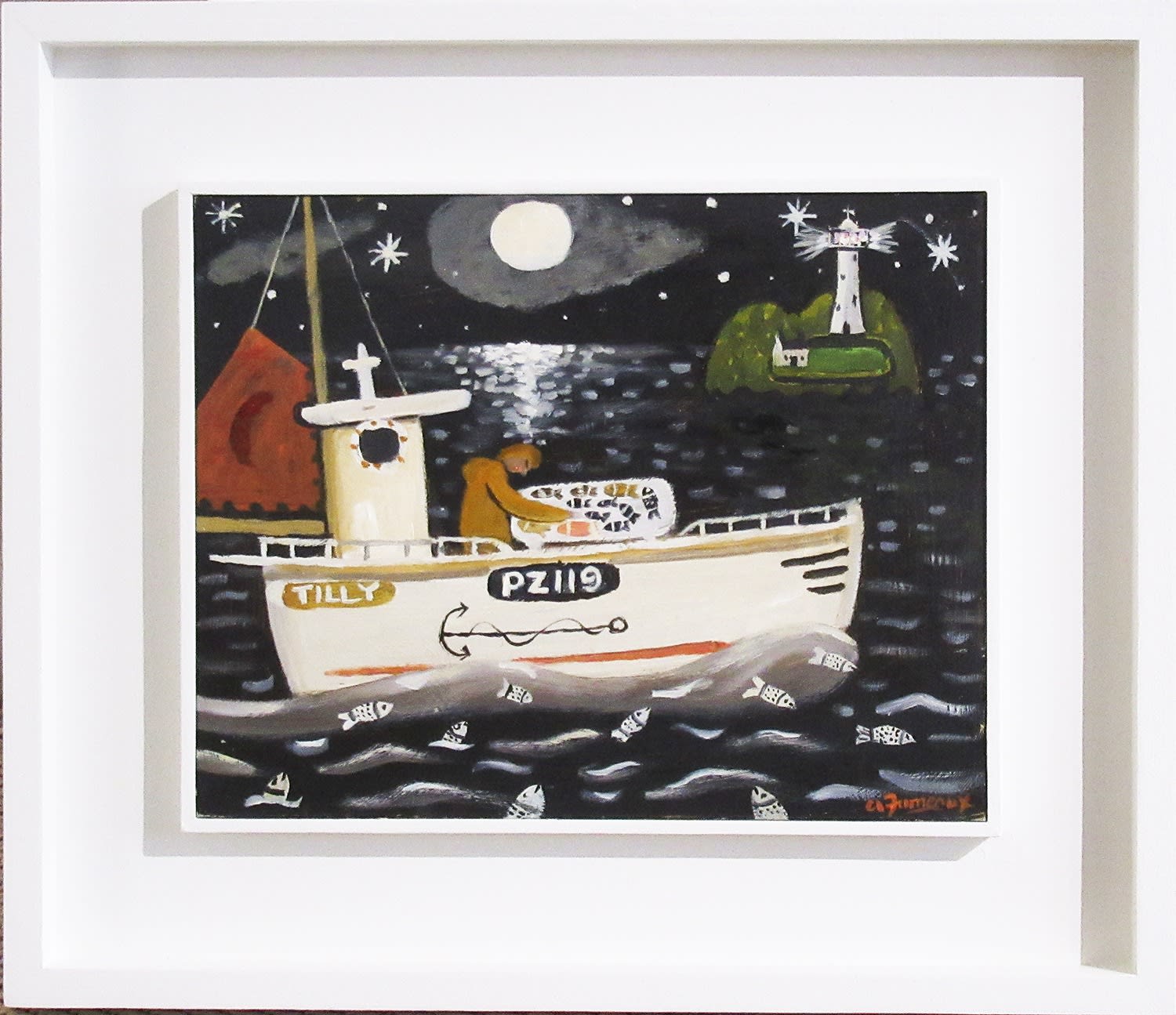 Alan Furneaux, Fishing off Godrevy