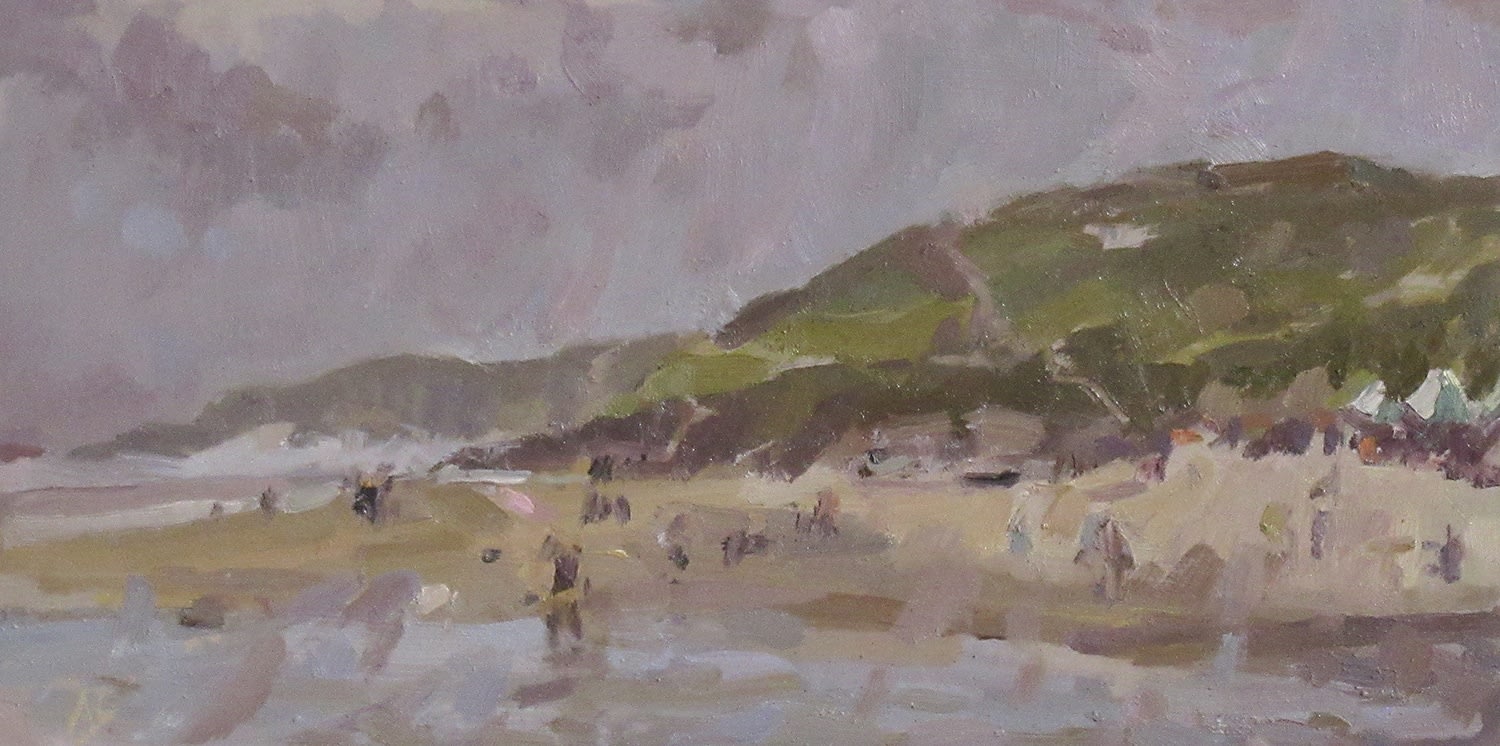 Amanda Coleman ROI, Rain in Perranporth