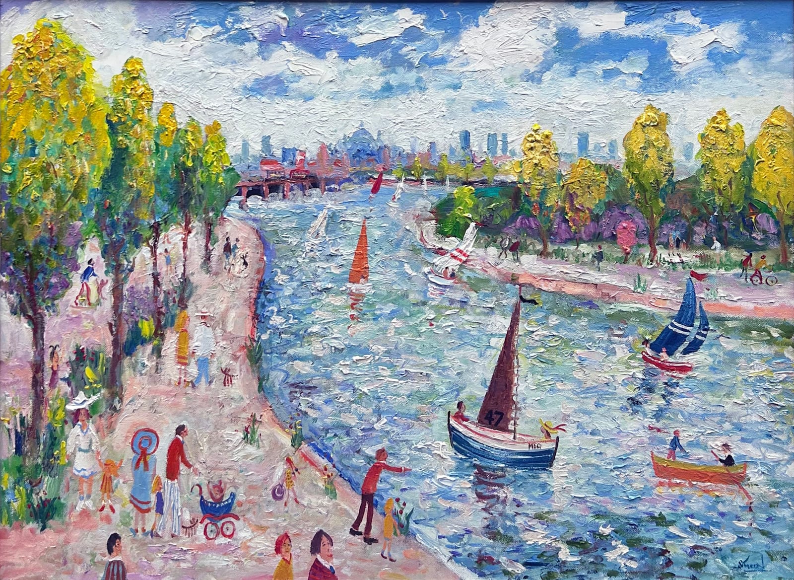 Simeon Stafford, Thames, London