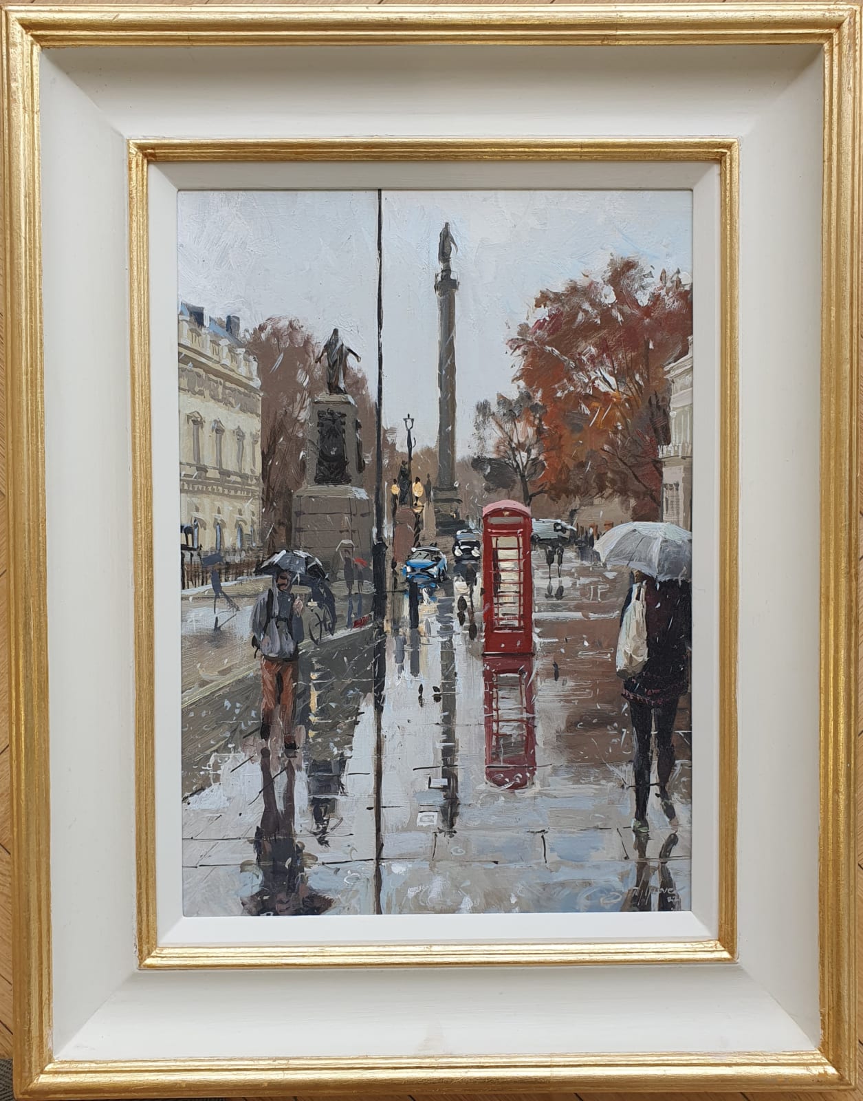Nick Grove RSMA, Wet Through at Waterloo