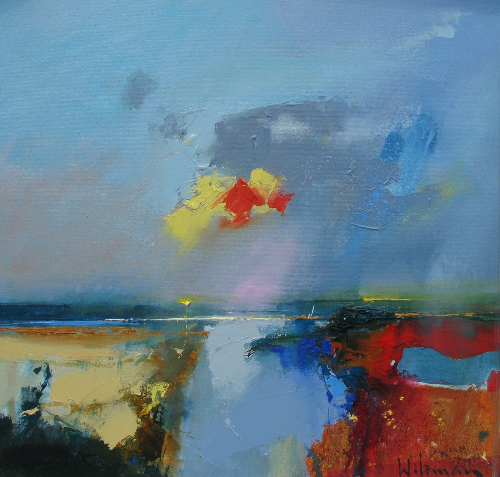 Peter Wileman FROI RSMA FRSA, Towards the Estuary