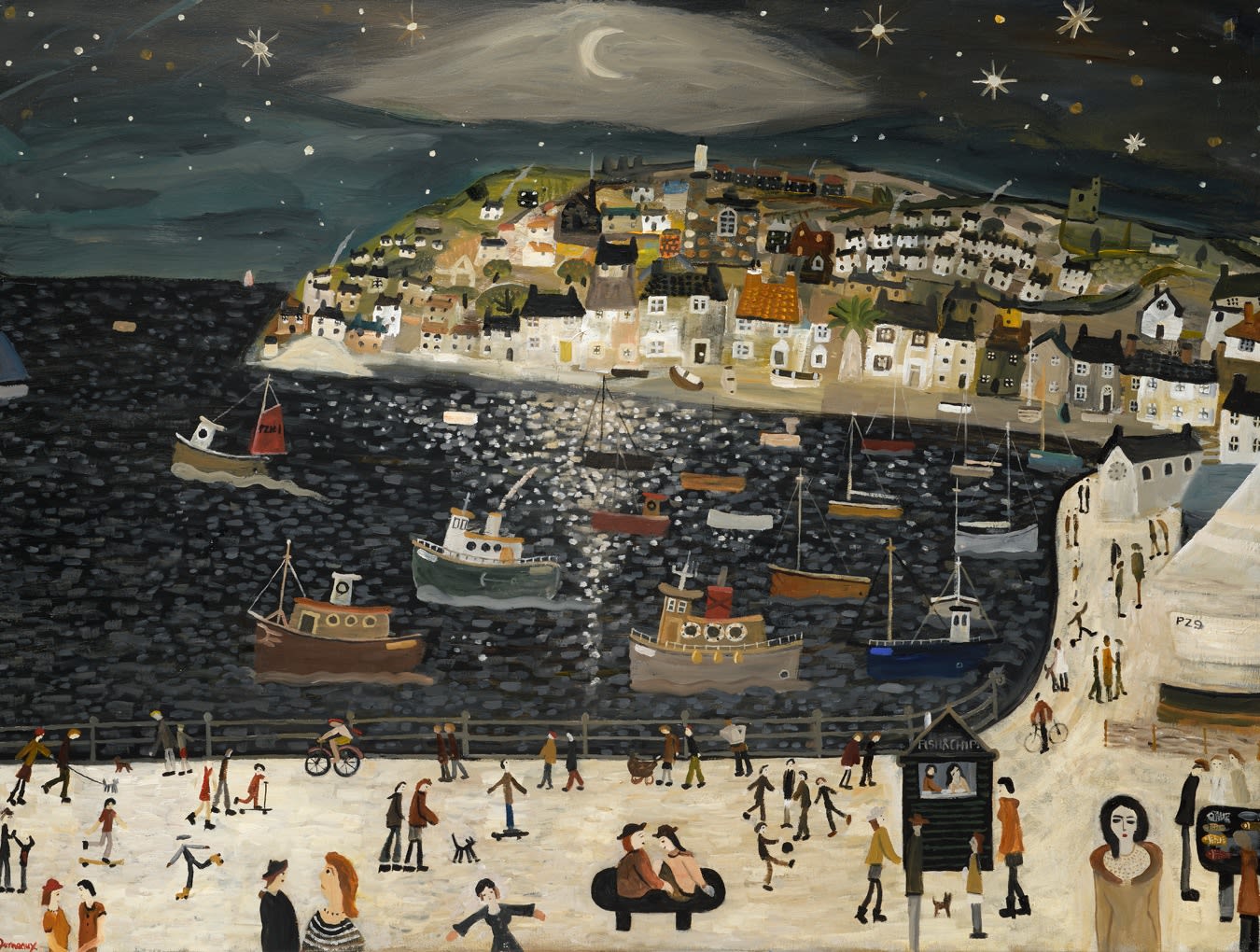 Alan Furneaux, Newlyn Evening Promenade