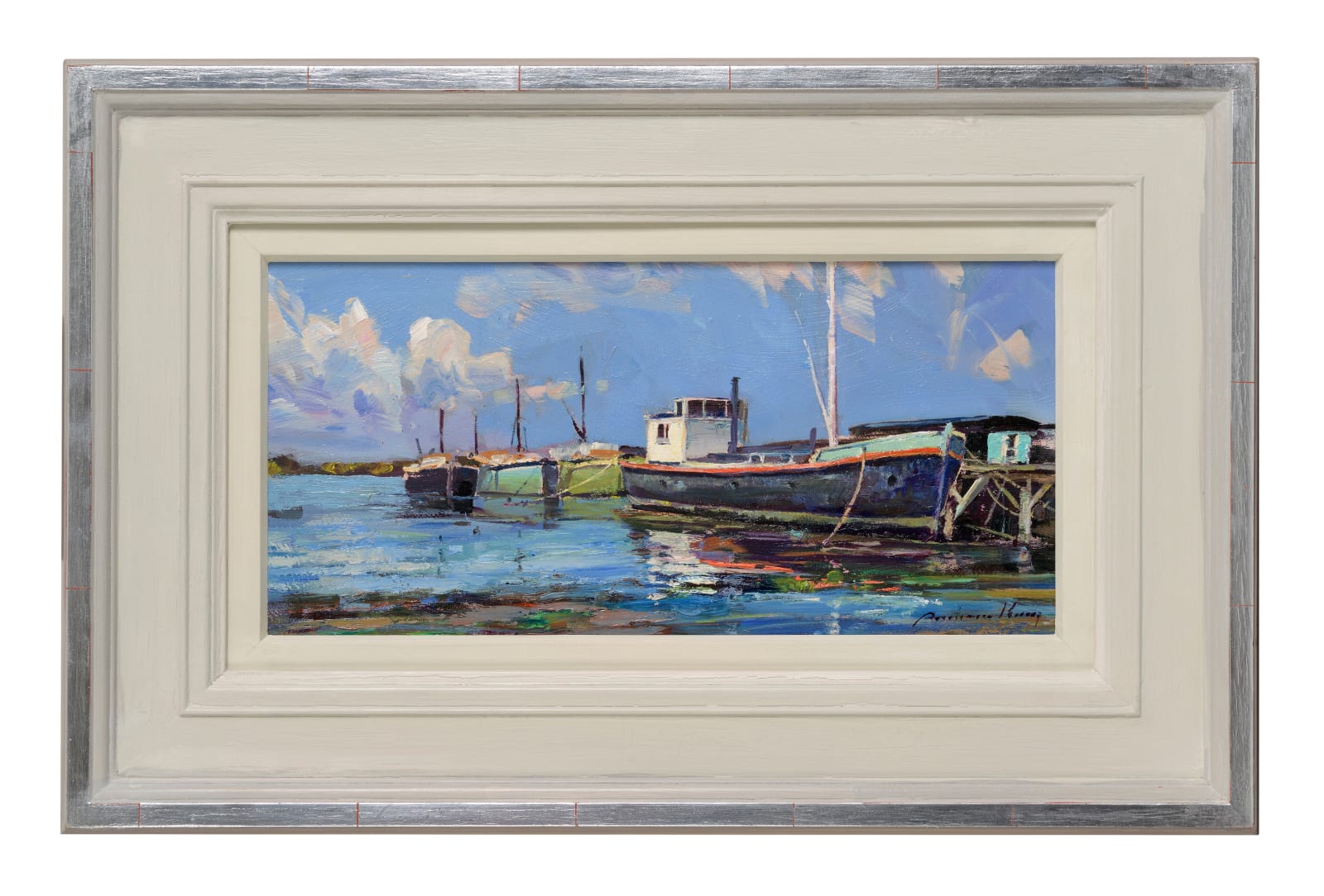 Andrew King ROI NS EAGMA IEA, Houseboats, Pin Mill