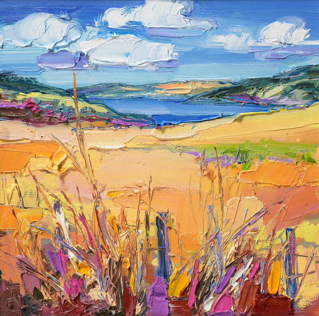 Judith Bridgland, View Down to Loch Fyne