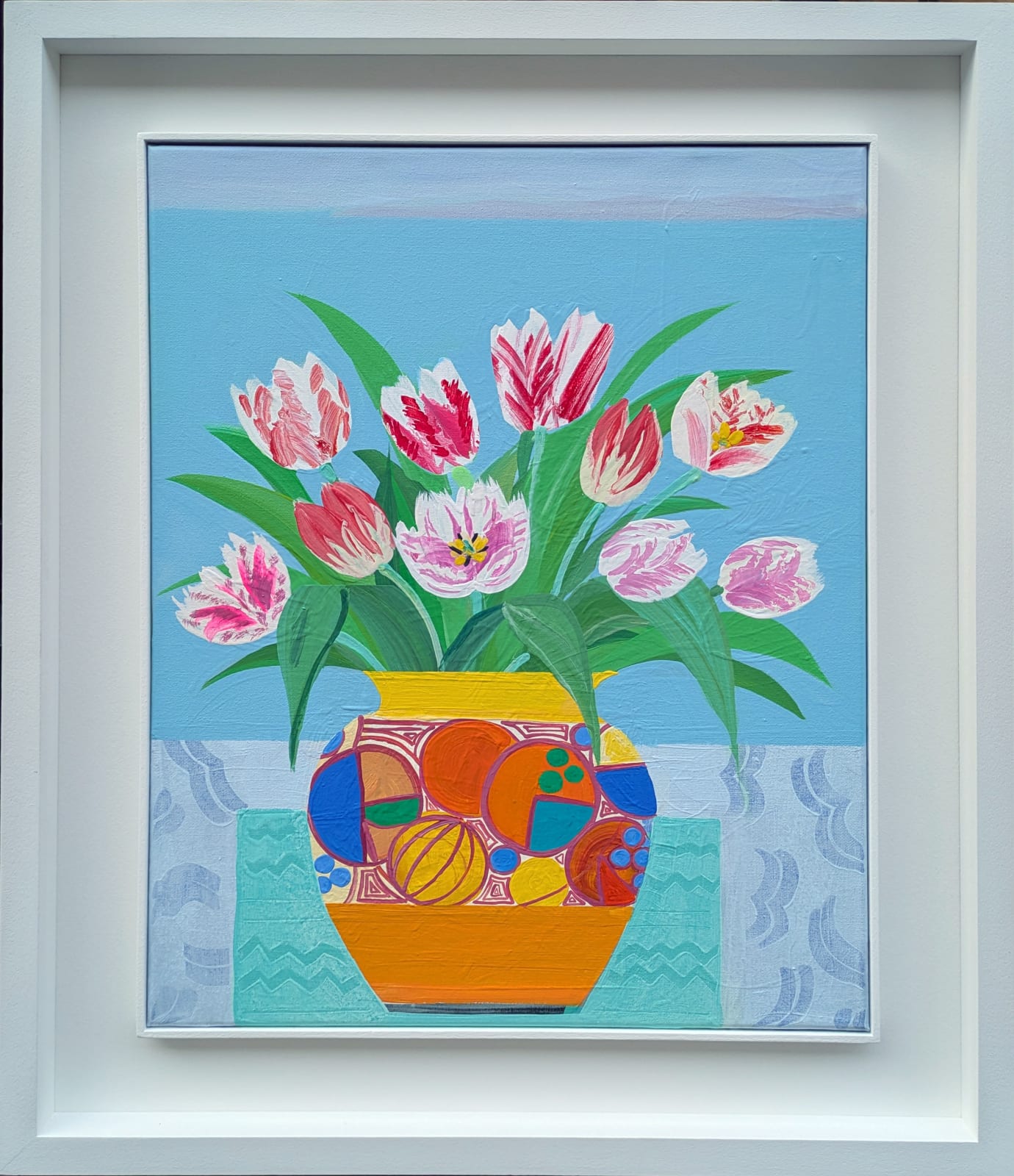 Emma Williams, Tulips in Clarice Cliff Pot