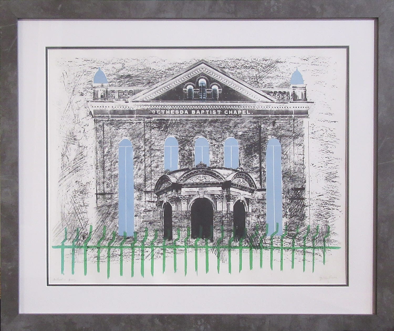 John Piper CH, Bethesda Baptist Chapel, Swansea, 1966, A/P Lev.172