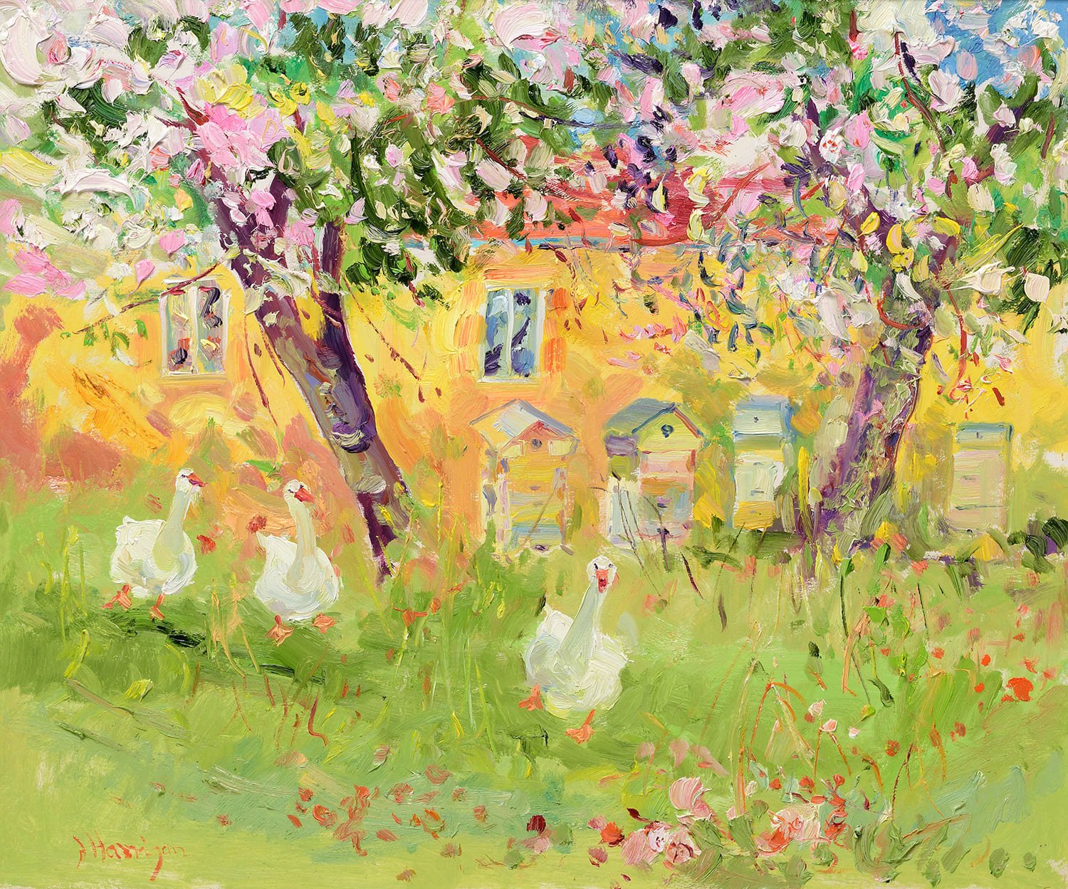 James Harrigan, Beehives Behind the Byre