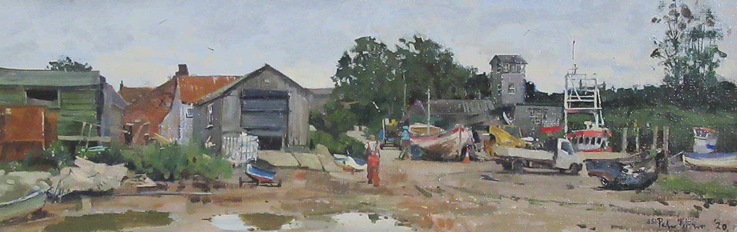 Peter Brown PNEAC PS ROI RP Hon RBA, Brancaster Staithe